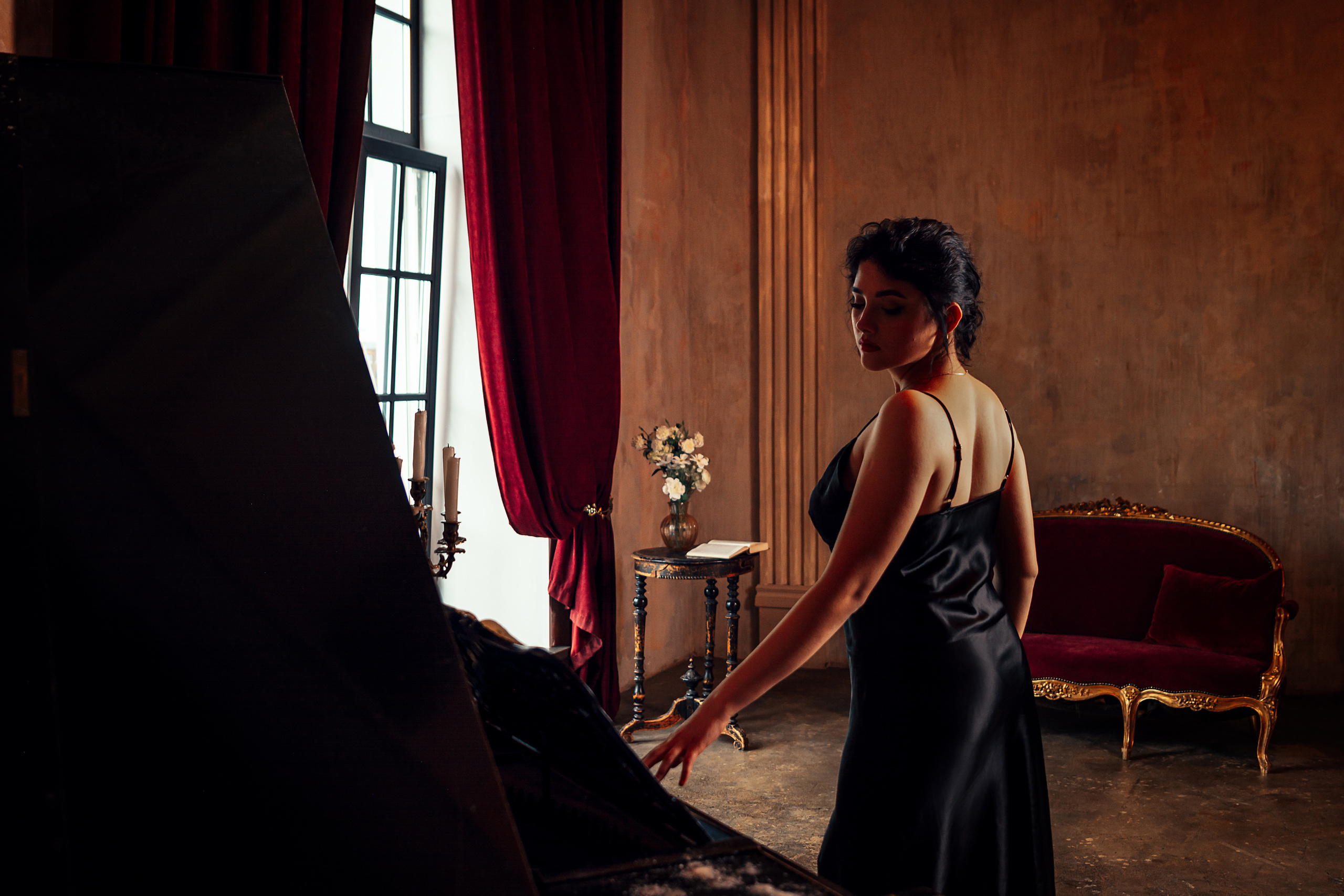 Камилла. Вдохновленная картинами Фабиана Переса. Портретный фотограф в Санкт-Петербурге Дмитриева Наталия