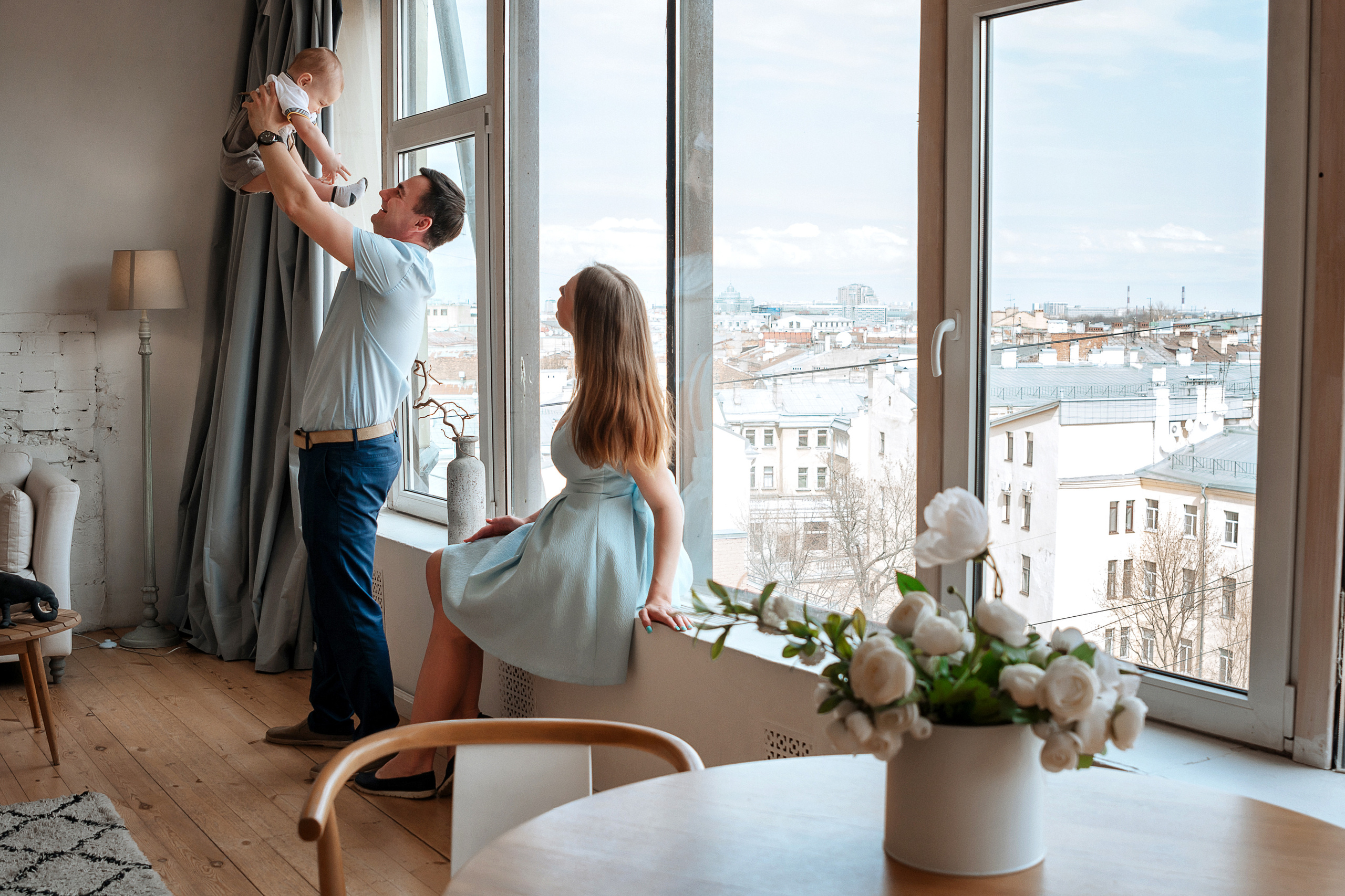 Семейная фотосессия для Анны. Портретный фотограф в Санкт-Петербурге Дмитриева Наталия