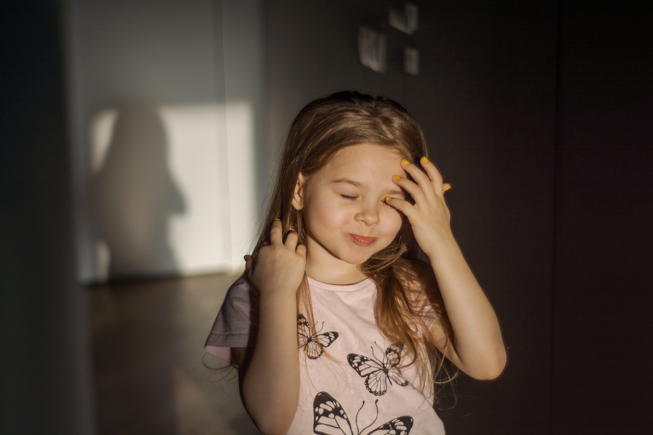 Яна. Фотосессия дома. Портретный фотограф в Санкт-Петербурге Дмитриева Наталия