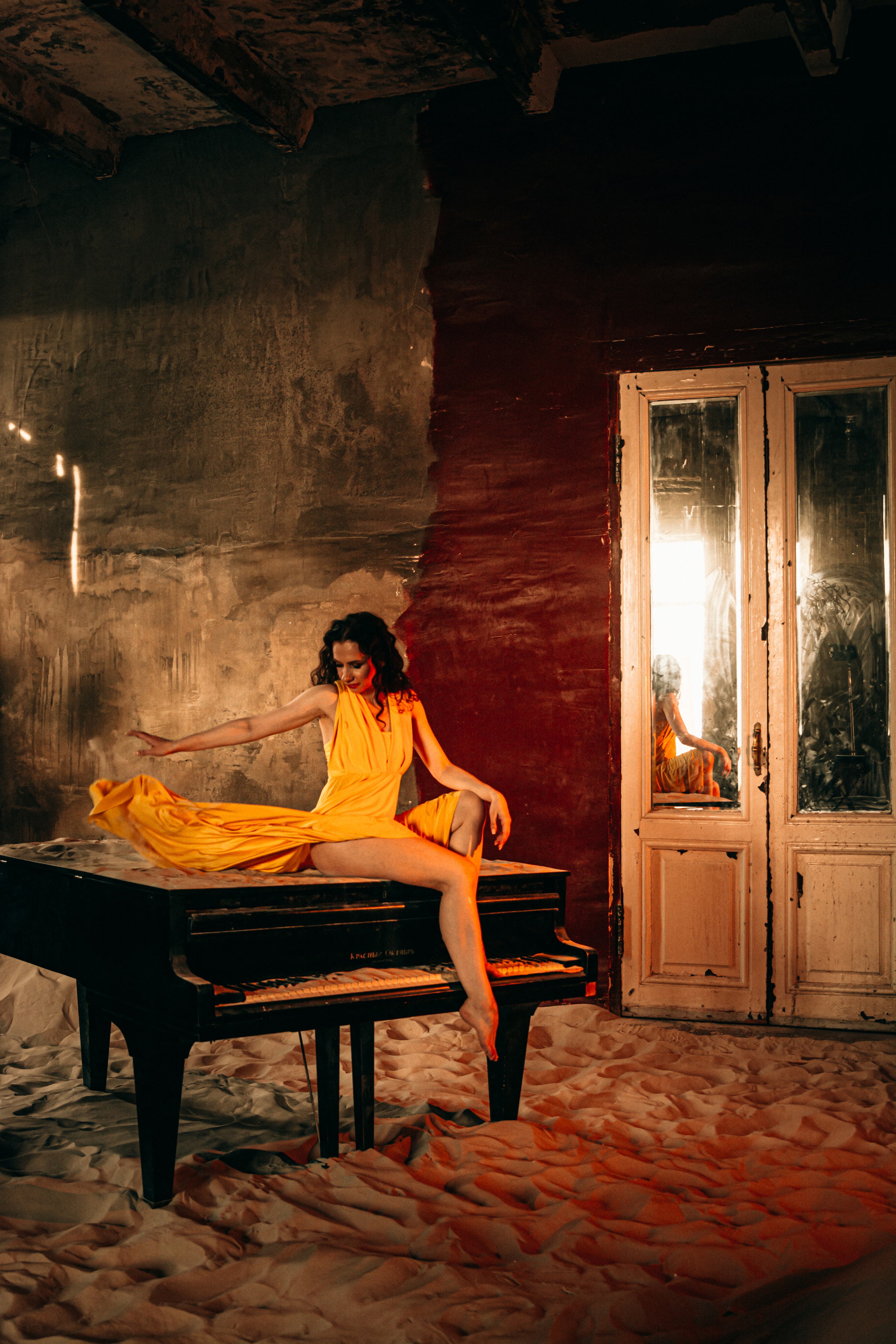 Оксана. Фотосессия в песках. Портретный фотограф в Санкт-Петербурге Дмитриева Наталия