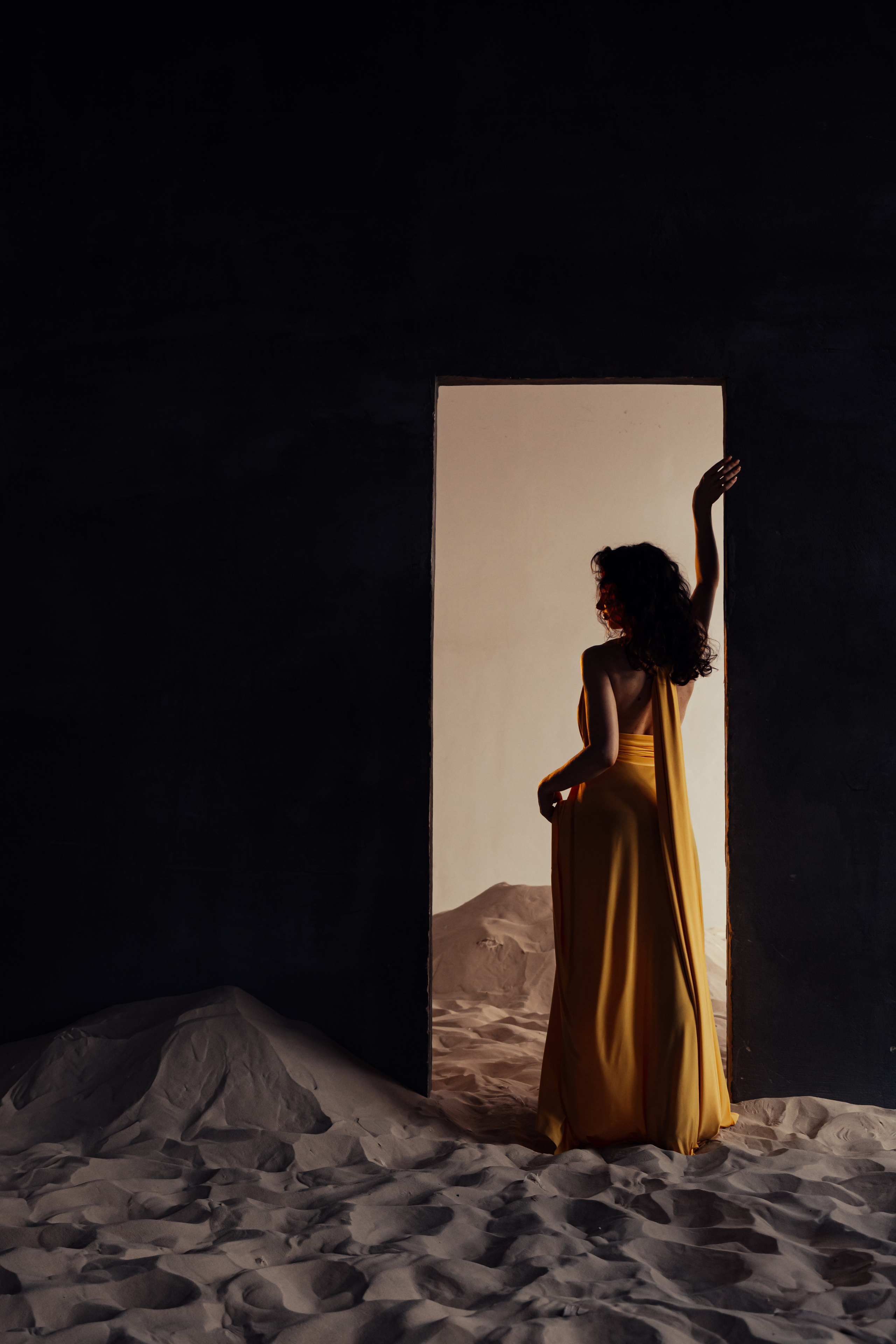 Оксана. Фотосессия в песках. Портретный фотограф в Санкт-Петербурге Дмитриева Наталия