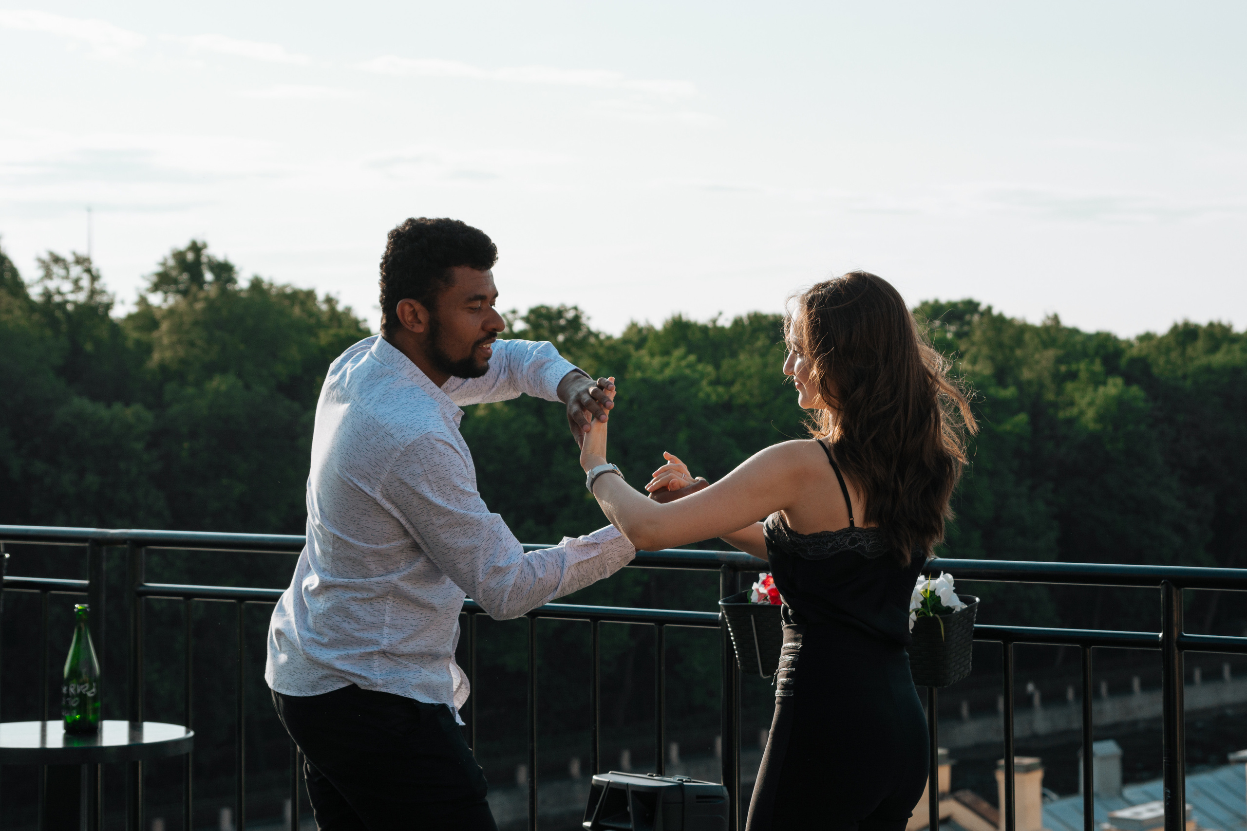 отель Оболенский Андрэ Атибайеба Ресторан L`eclat терраса танец бачата мастер-класс репортажная съёмка мероприятий