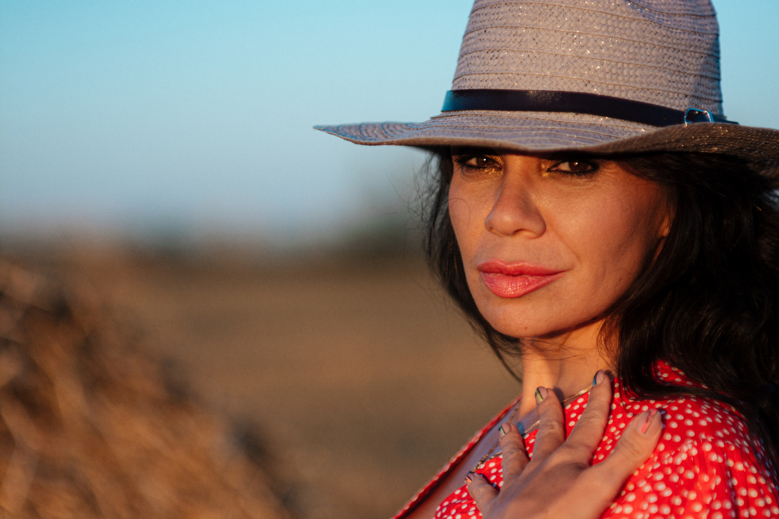 Светлана. Фотосессия со стогами. Портретный фотограф в Санкт-Петербурге Дмитриева Наталия