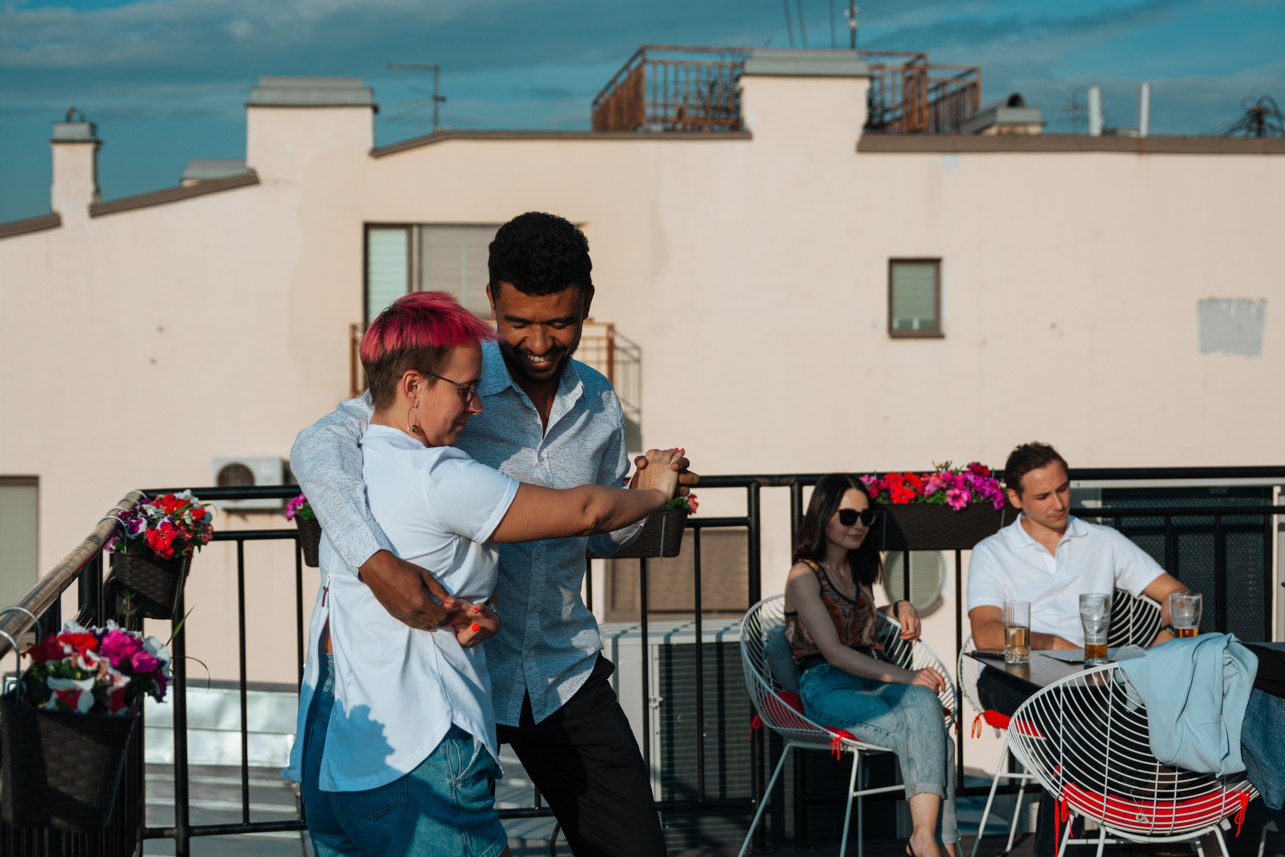 отель Оболенский Андрэ Атибайеба Ресторан L`eclat терраса танец бачата мастер-класс репортажная съёмка мероприятий