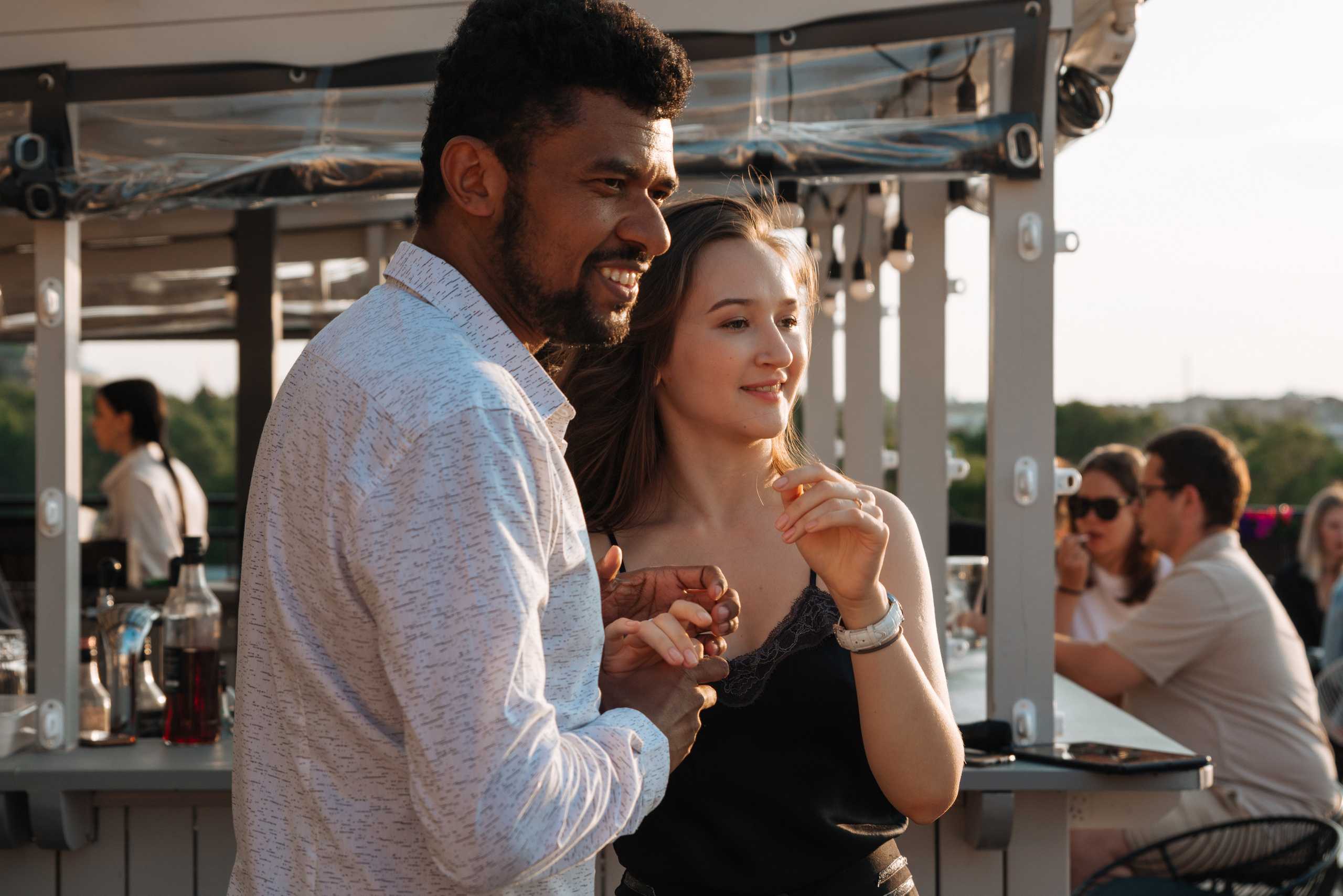 отель Оболенский Андрэ Атибайеба Ресторан L`eclat терраса танец бачата мастер-класс репортажная съёмка мероприятий