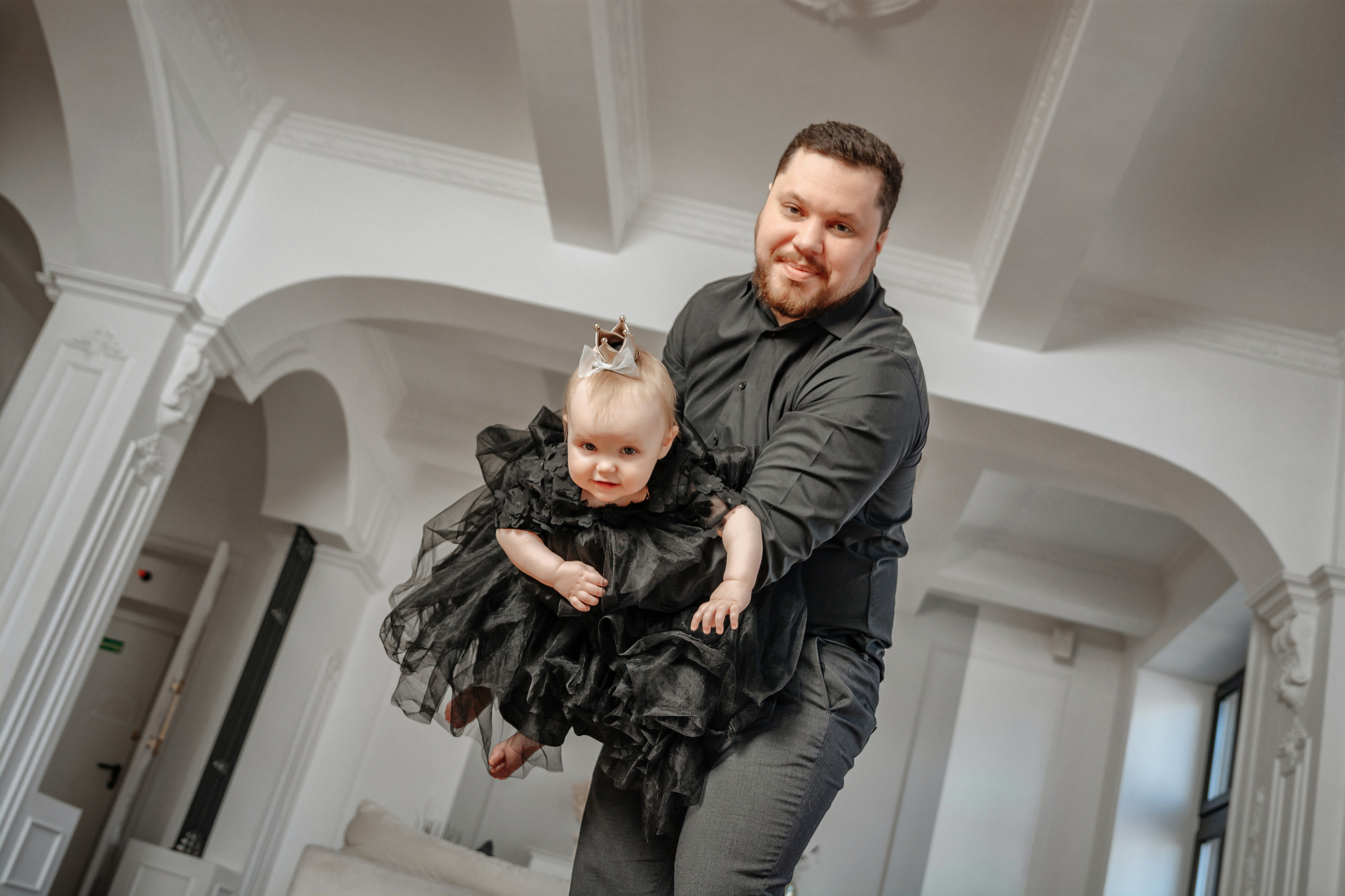 Семейная фотосессия для Ольги в фотостудии. Портретный фотограф в Санкт-Петербурге Дмитриева Наталия