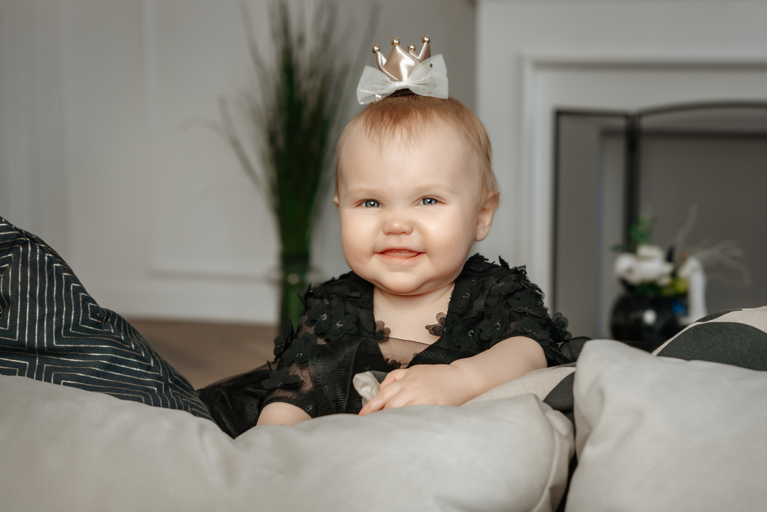 Семейная фотосессия для Ольги в фотостудии. Портретный фотограф в Санкт-Петербурге Дмитриева Наталия