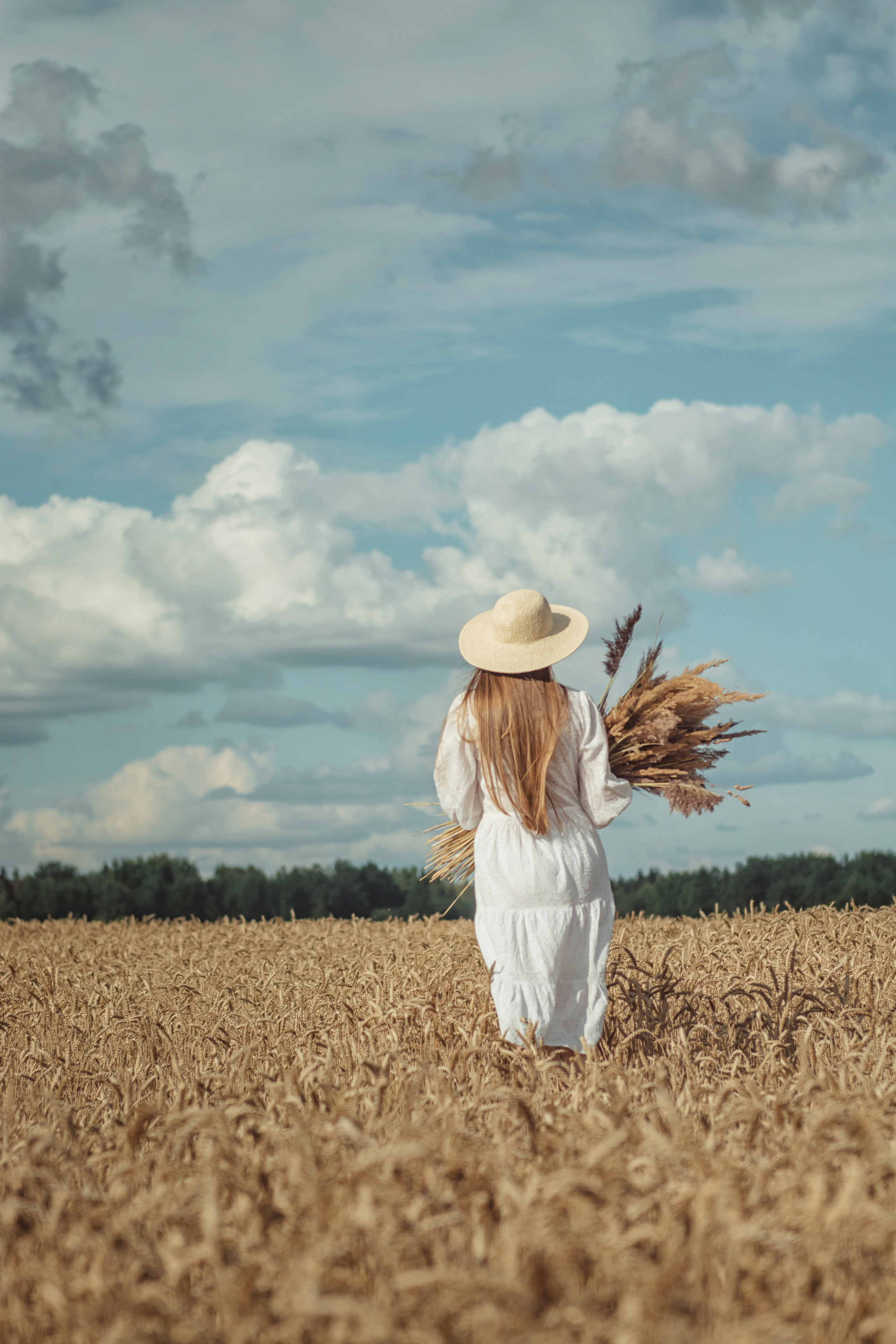 Анна и Александр. Семейная фотосессия в поле. Портретный фотограф в Санкт-Петербурге Дмитриева Наталия