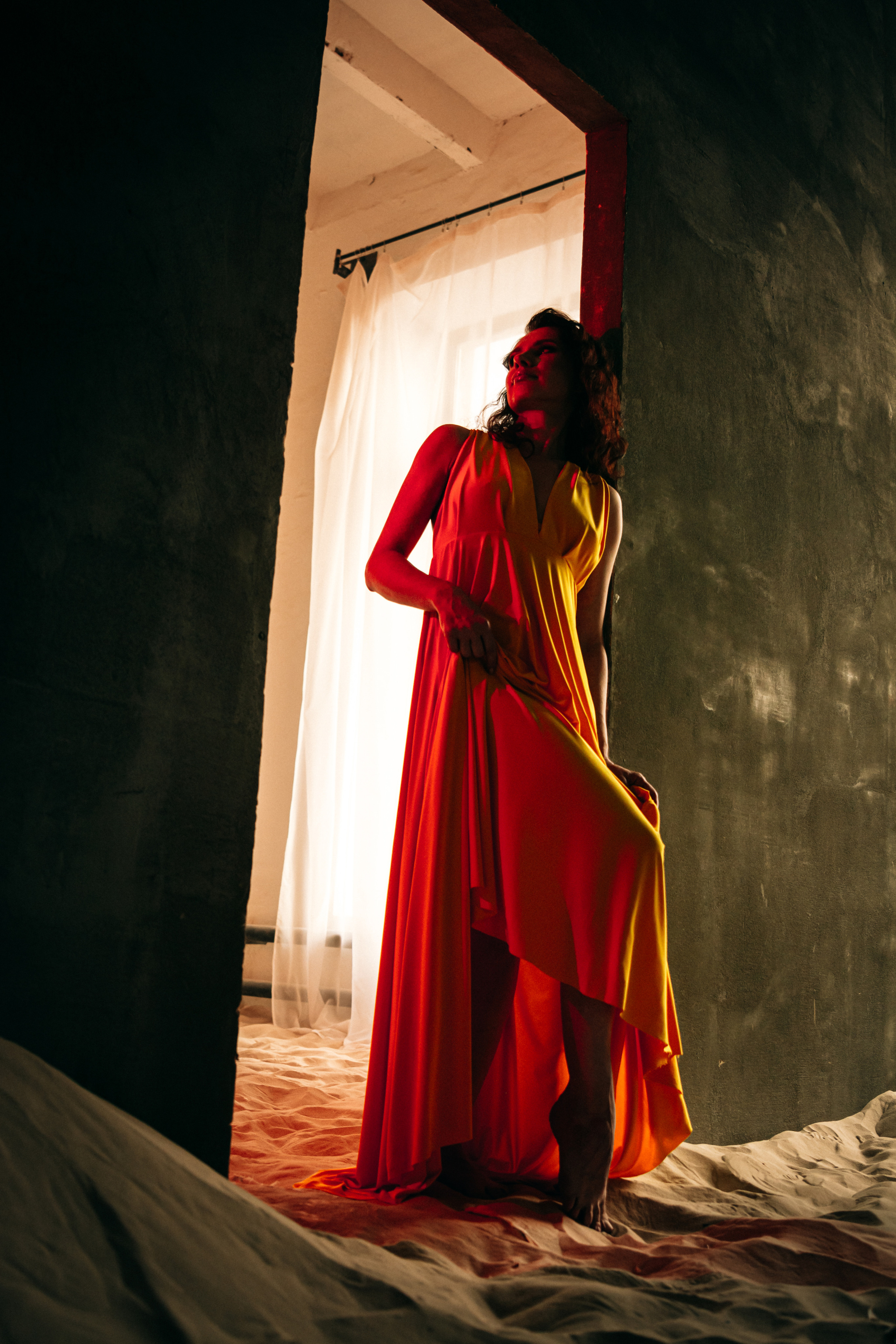 Оксана. Фотосессия в песках. Портретный фотограф в Санкт-Петербурге Дмитриева Наталия