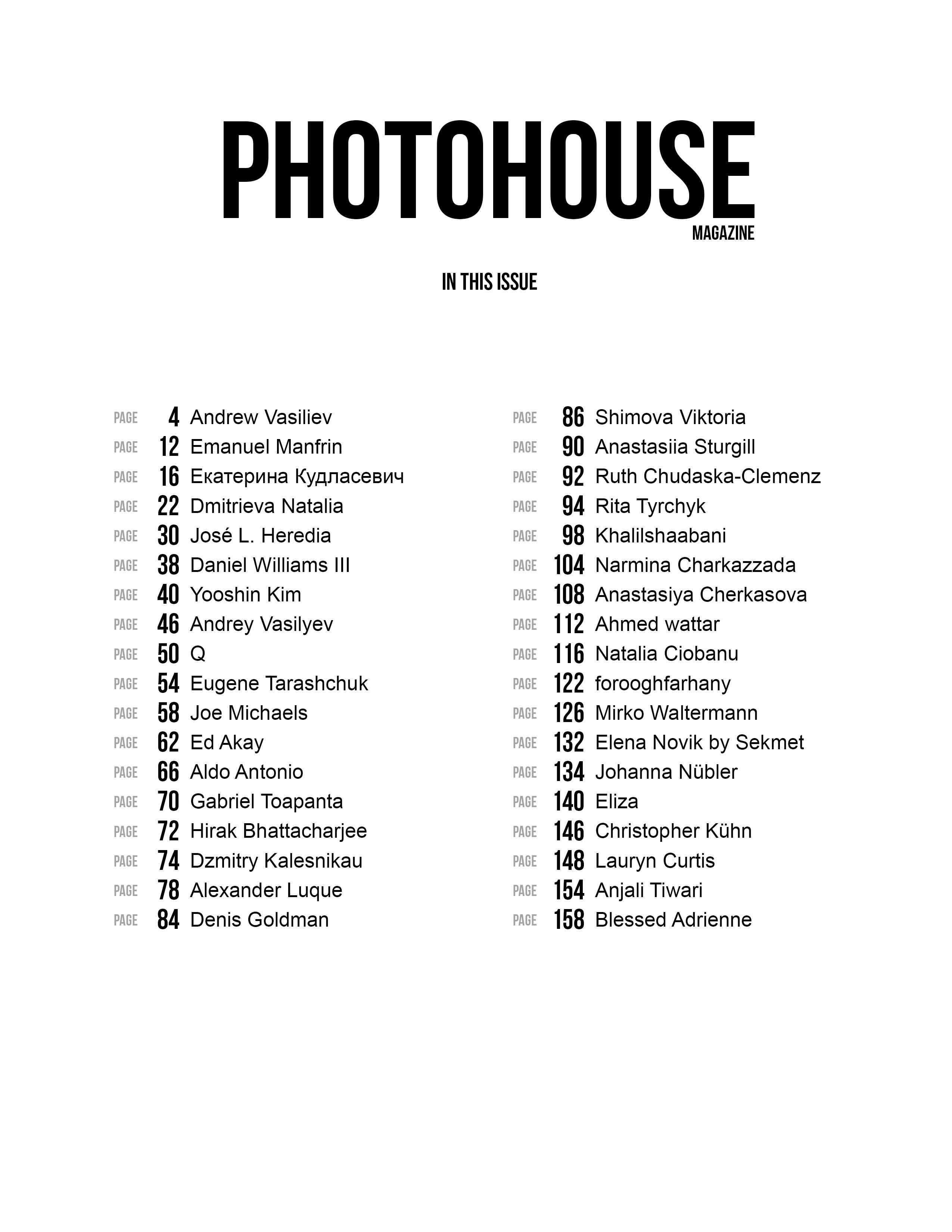 PHOTOHOUSE Magazine Anna's dance. Портретный фотограф в Санкт-Петербурге Дмитриева Наталия