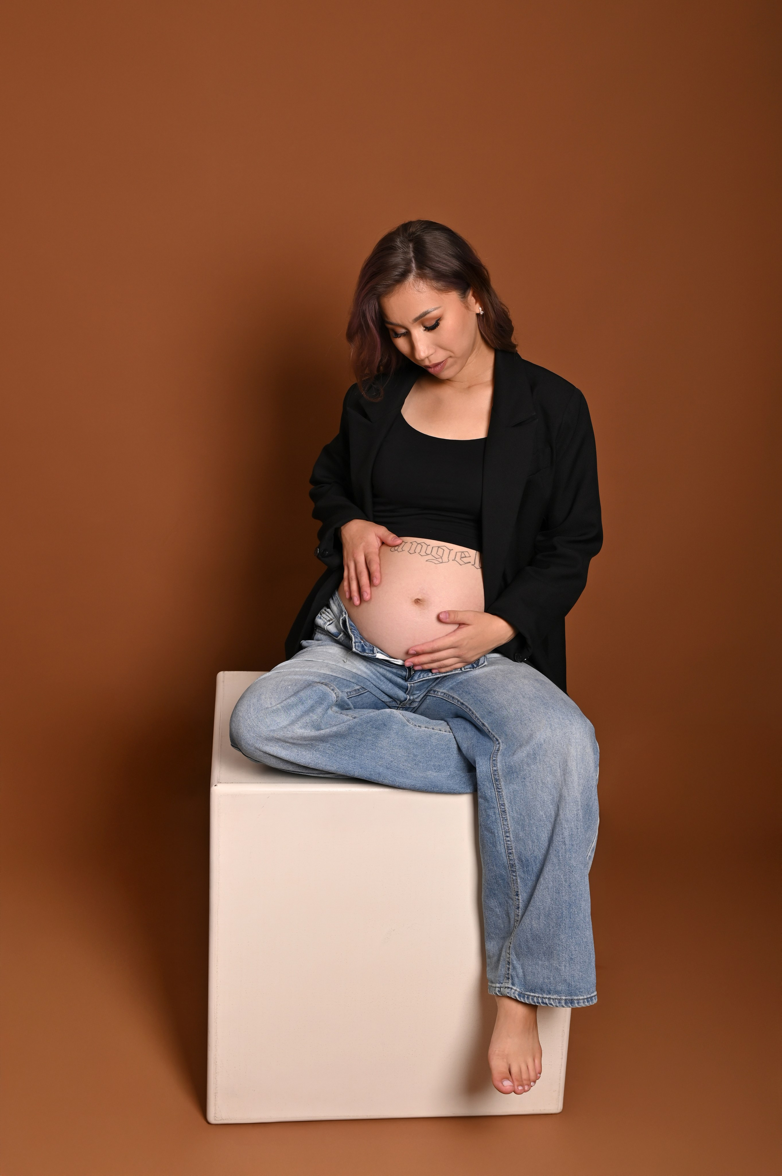 Беременность Аяжан. Фотограф Новорожденных и семейный Элла Огай г. Сатпаев