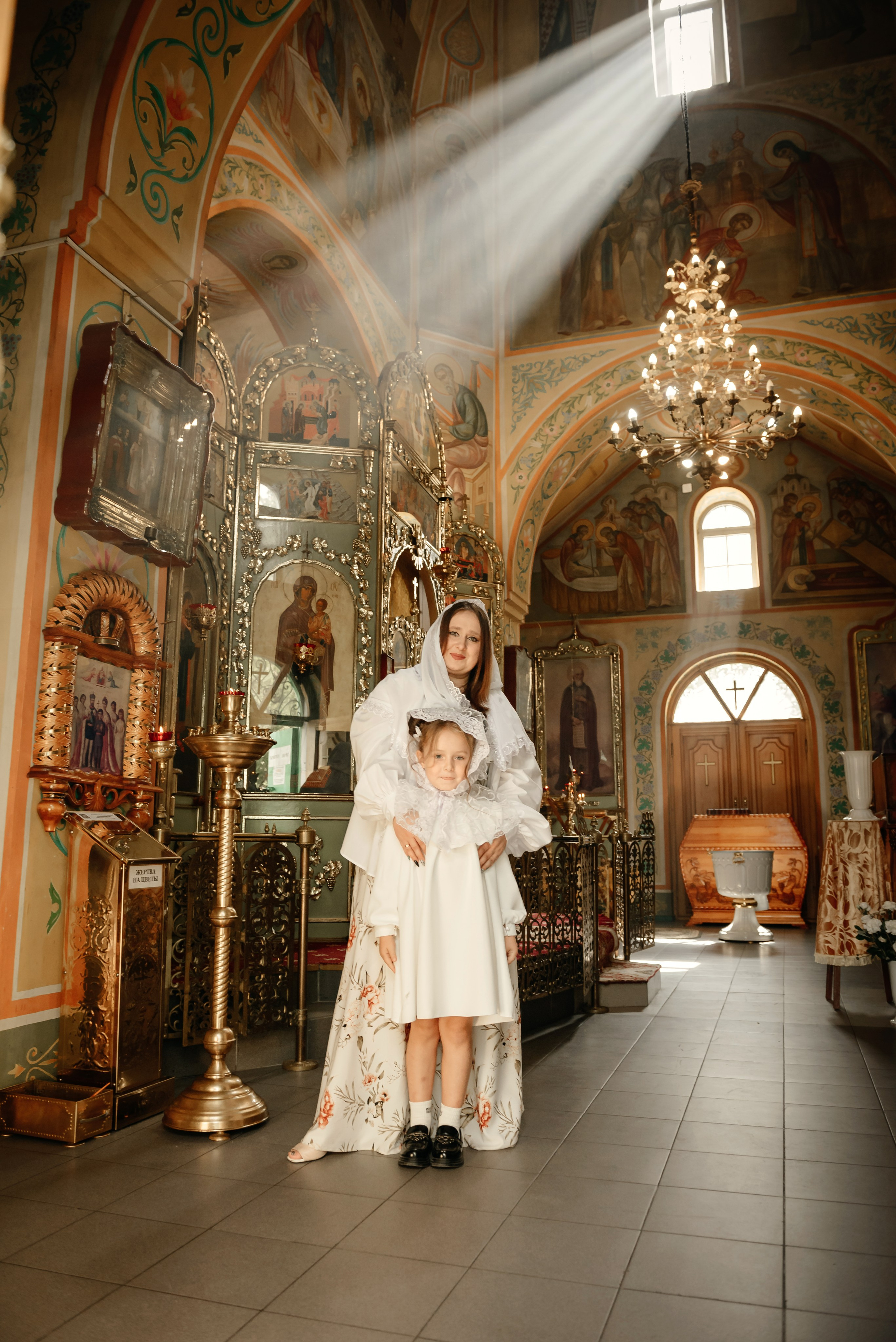 Таинство Крещения. Фотограф новорожденных в Ростове-на-Дону