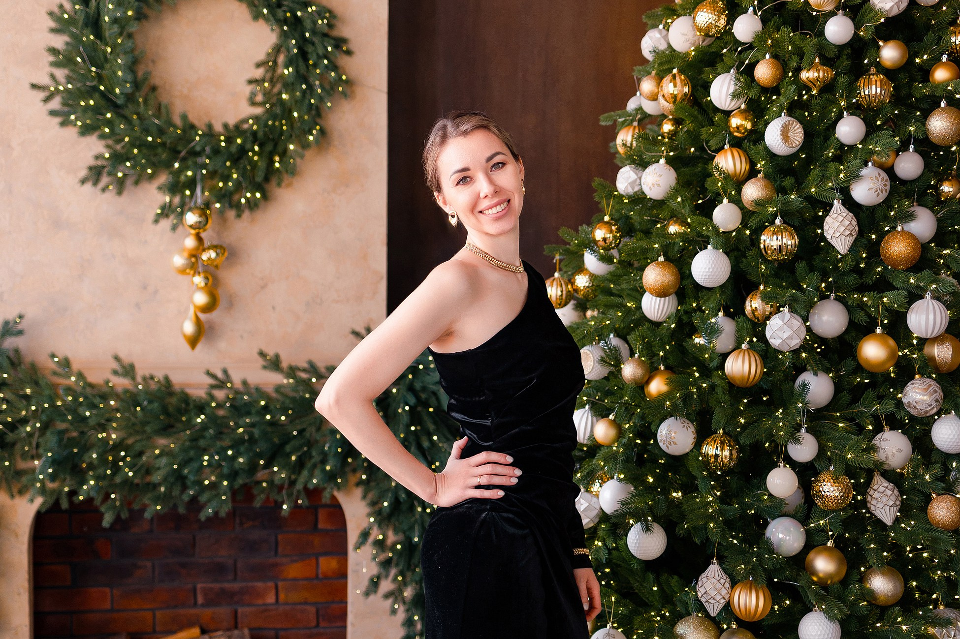 Солнечная новогодняя история. Семейный фотограф в Пензе Мария Левина