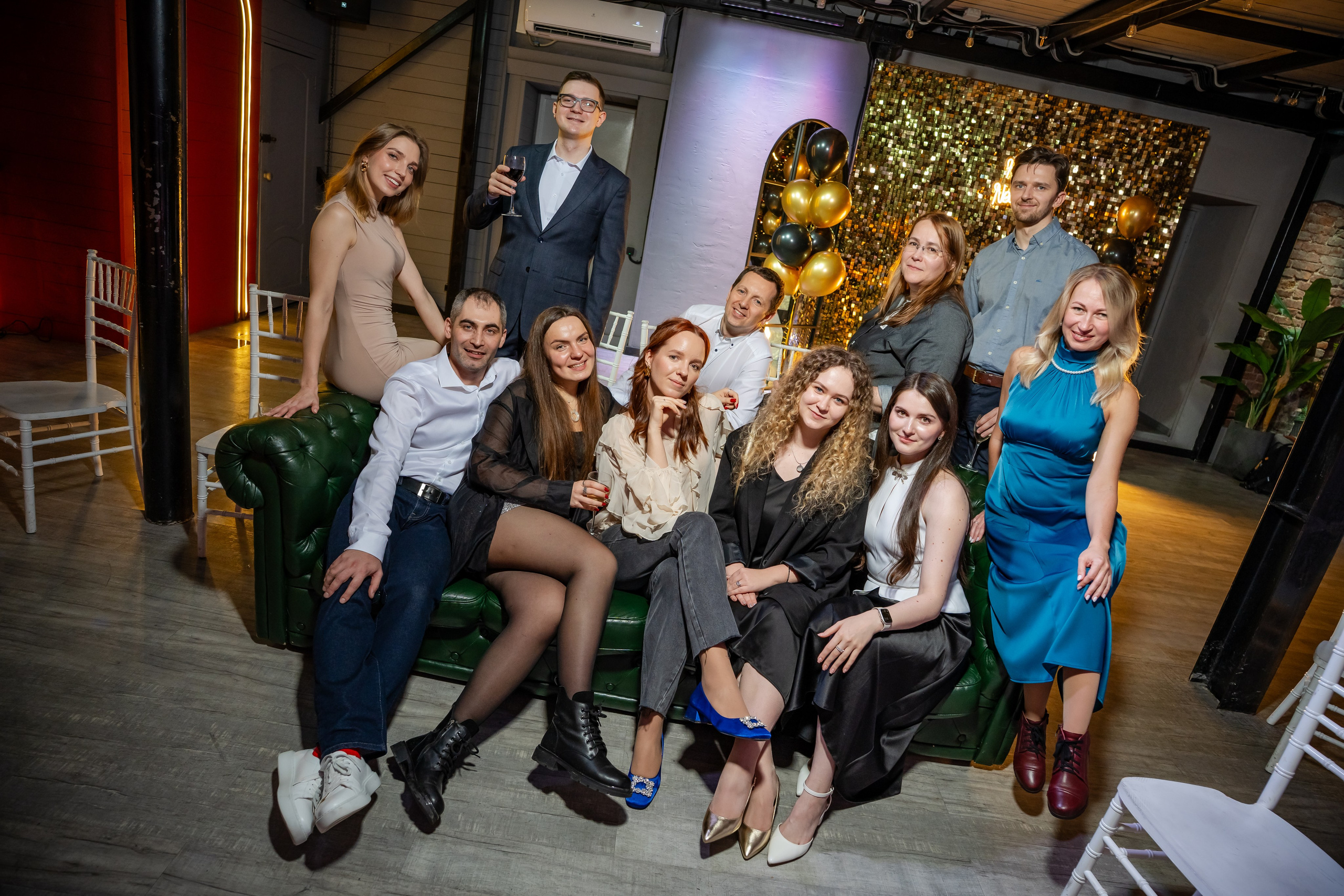 Корпоратив в Loft Memories Декабрь 2025. Фотограф Александр Вишняков