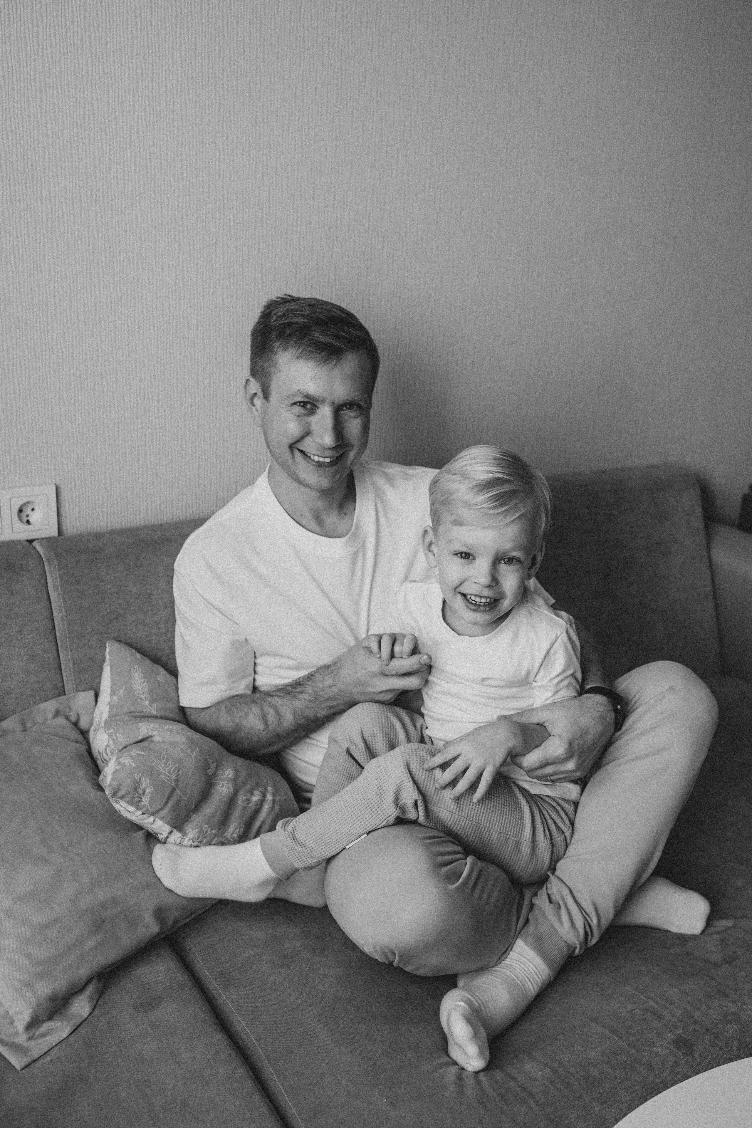 Катя, Денис и малыши. Семейный и домашний фотограф в Москве и МО Королева Валерия