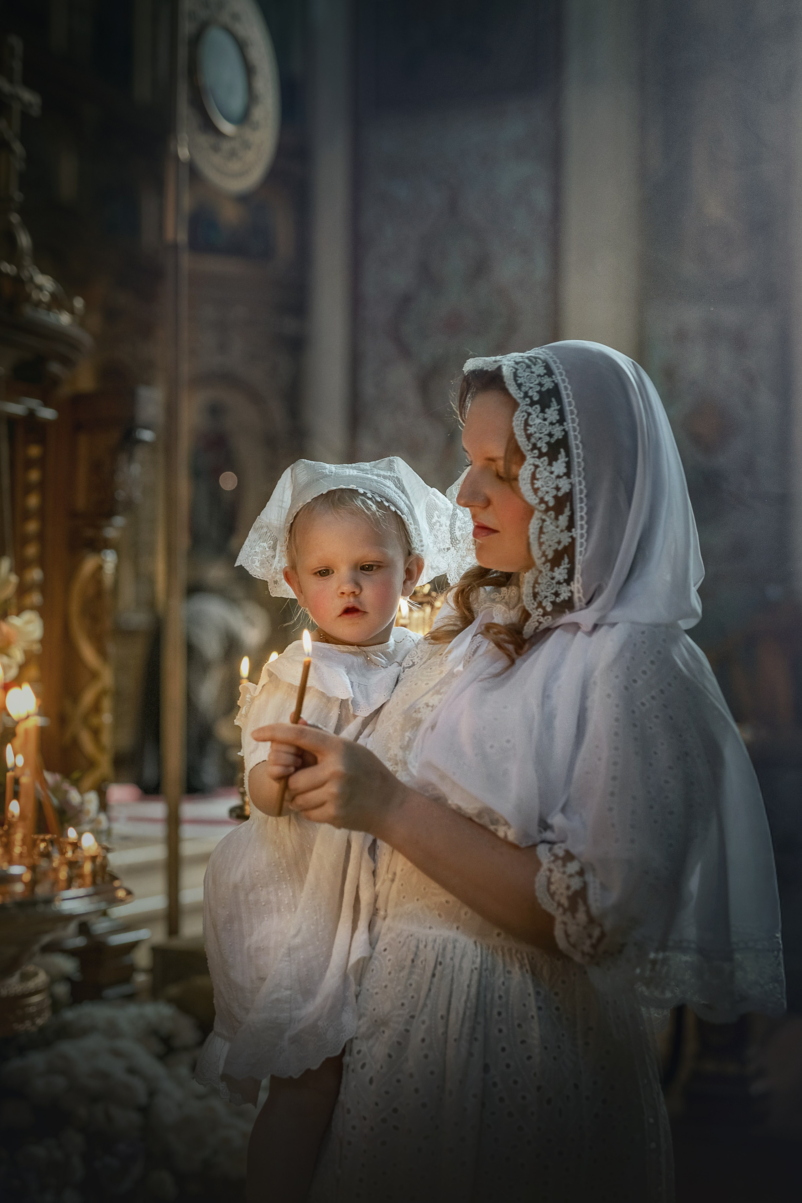 Фотосессия крещения