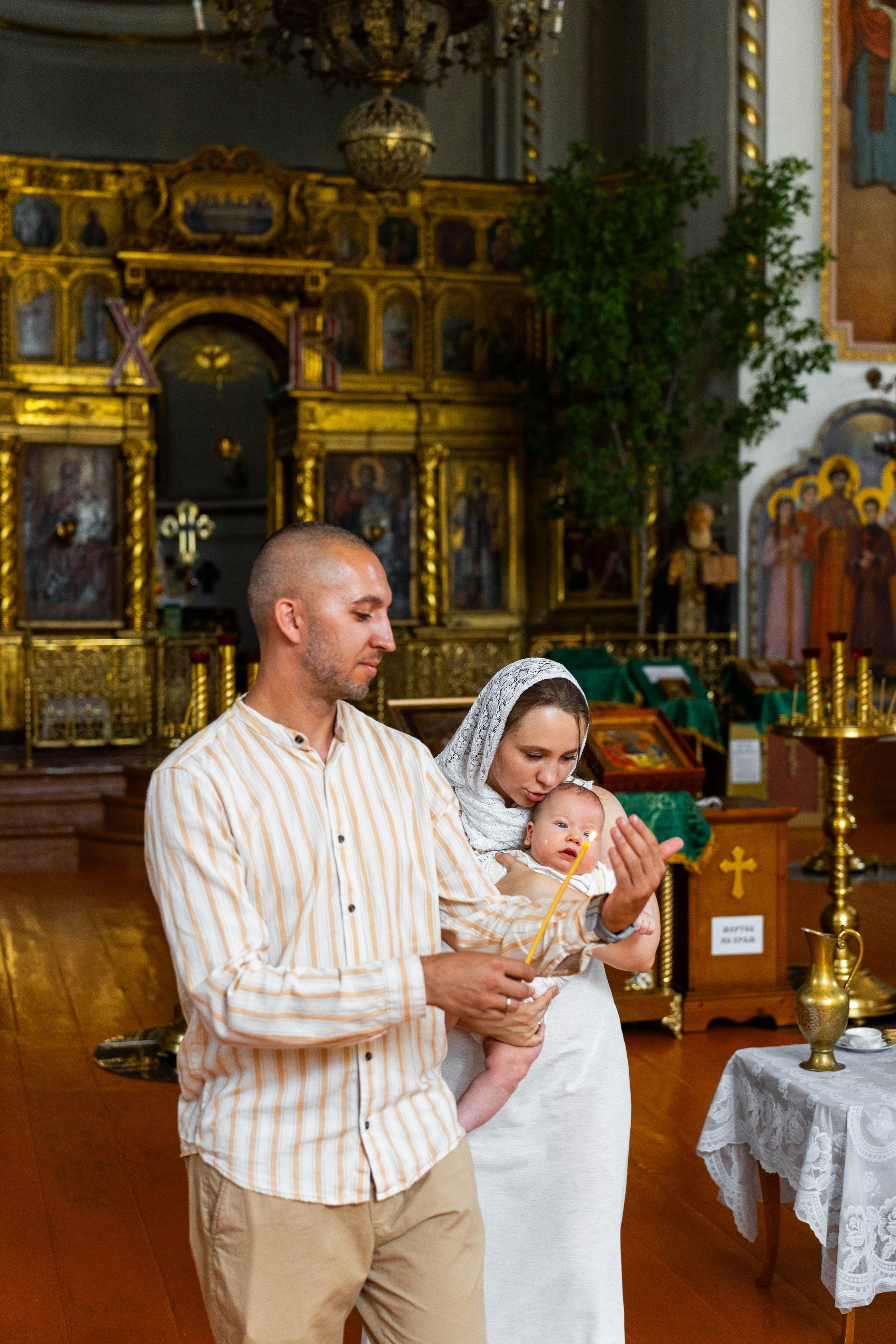 Крещение Ярослава. Свадебный и семейный фотограф Нижний Новгород и Москва Павел Градобоев