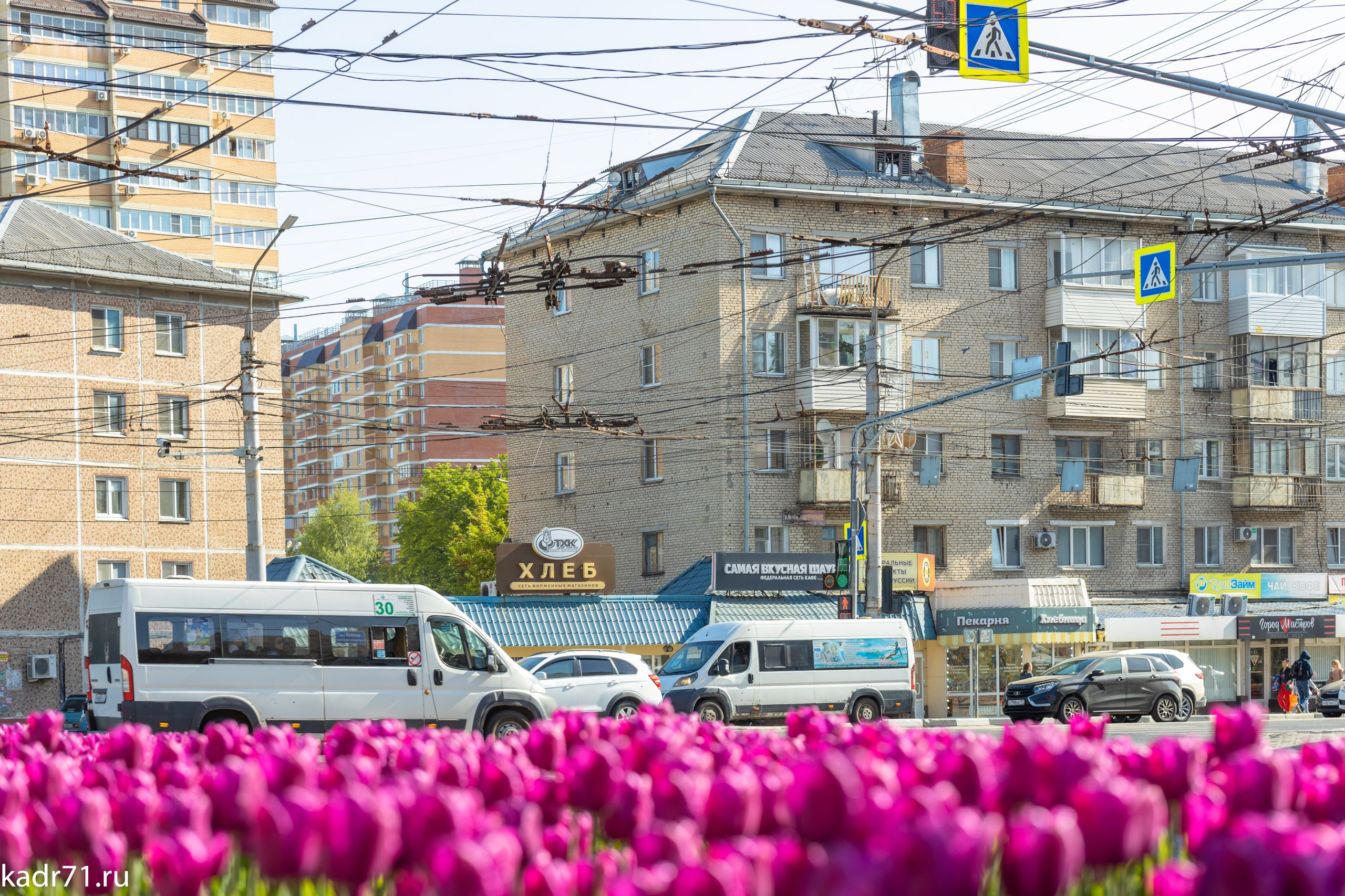 Пересечение улицы Дмитрия Ульянова и Красноармейского проспекта. Фотограф в Туле Крупский АнДРей. Фотостудия «КАДР71» в Туле