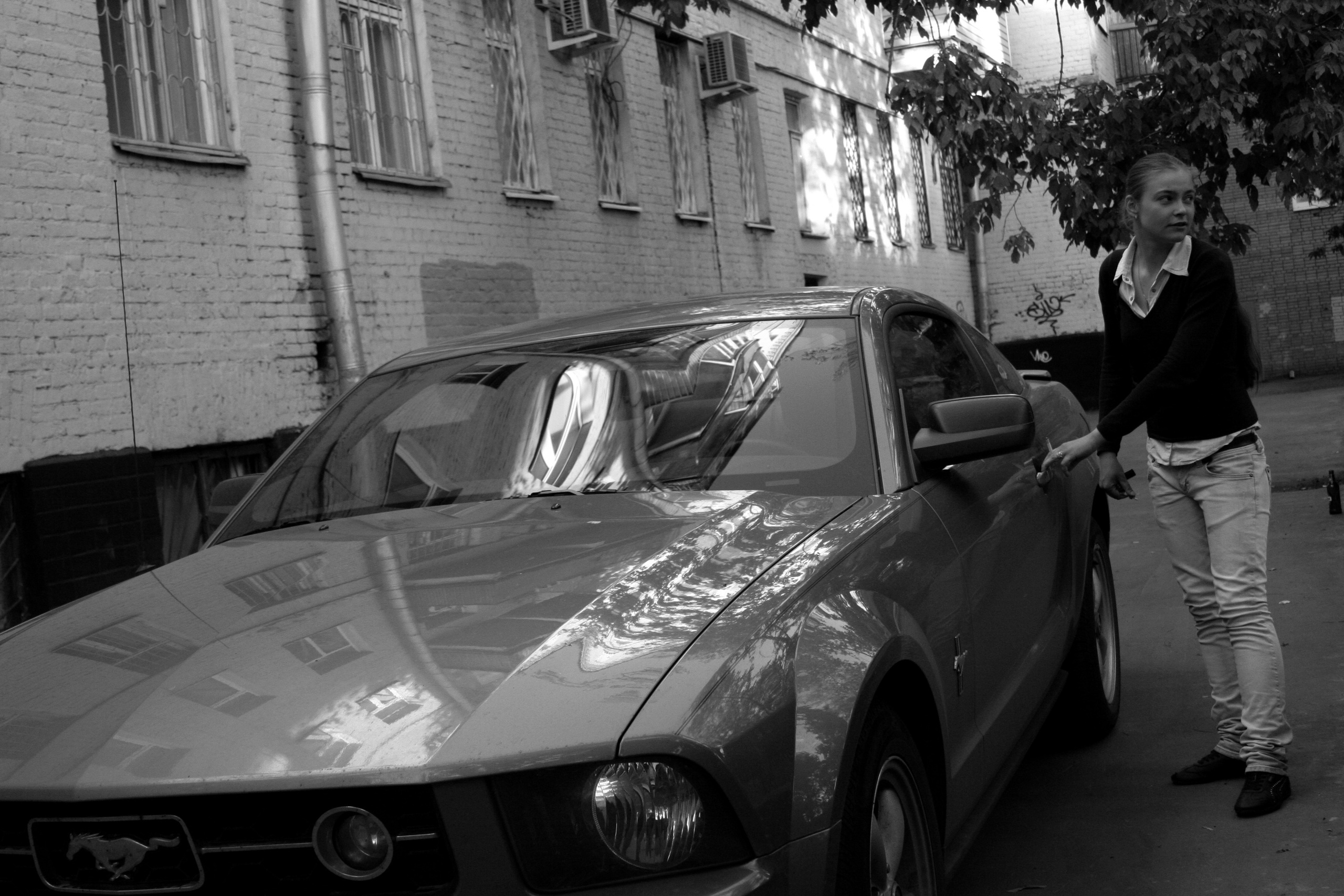 Ч\Б. Репортажный фотограф Антон Лаврененков