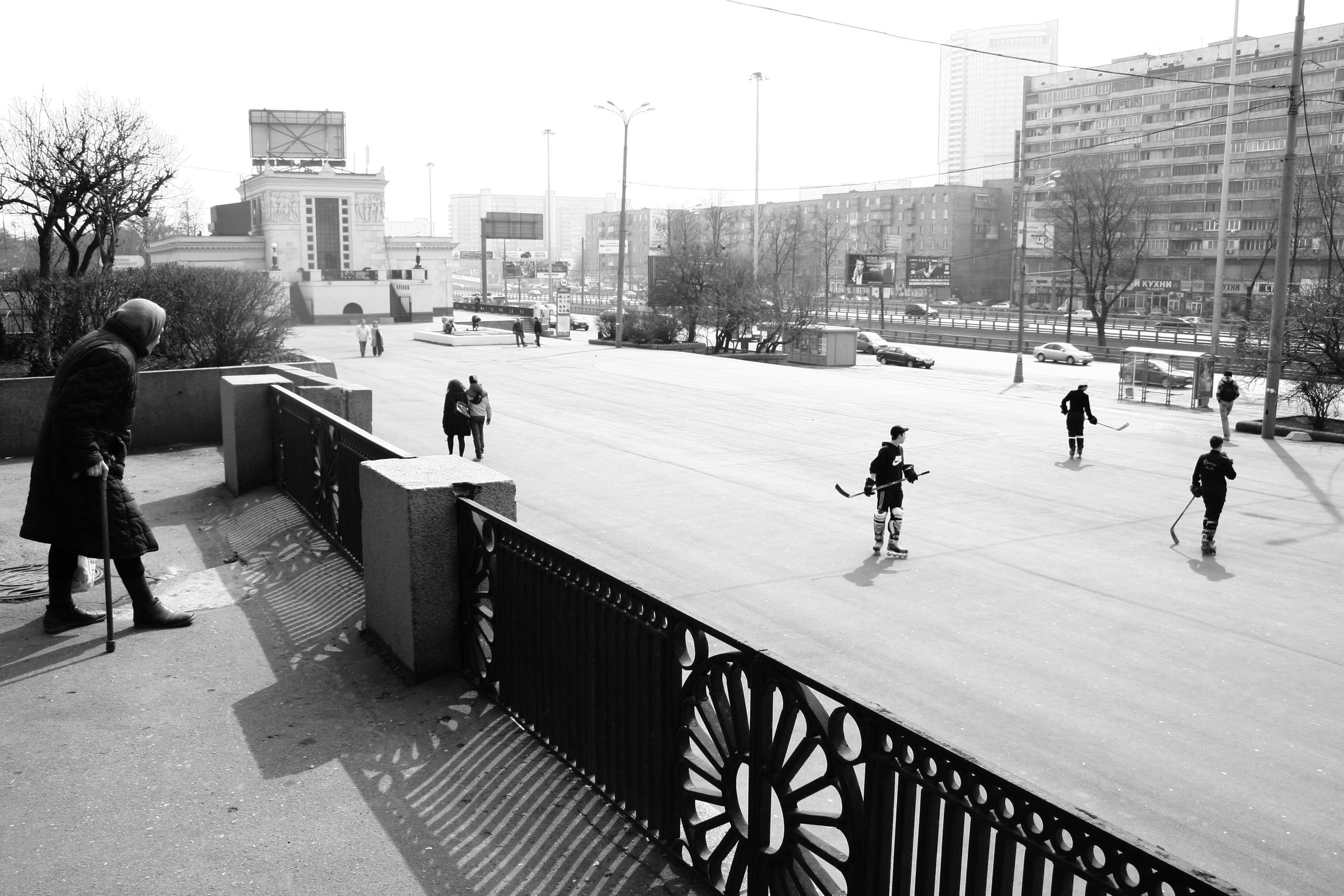 Ч\Б. Репортажный фотограф Антон Лаврененков