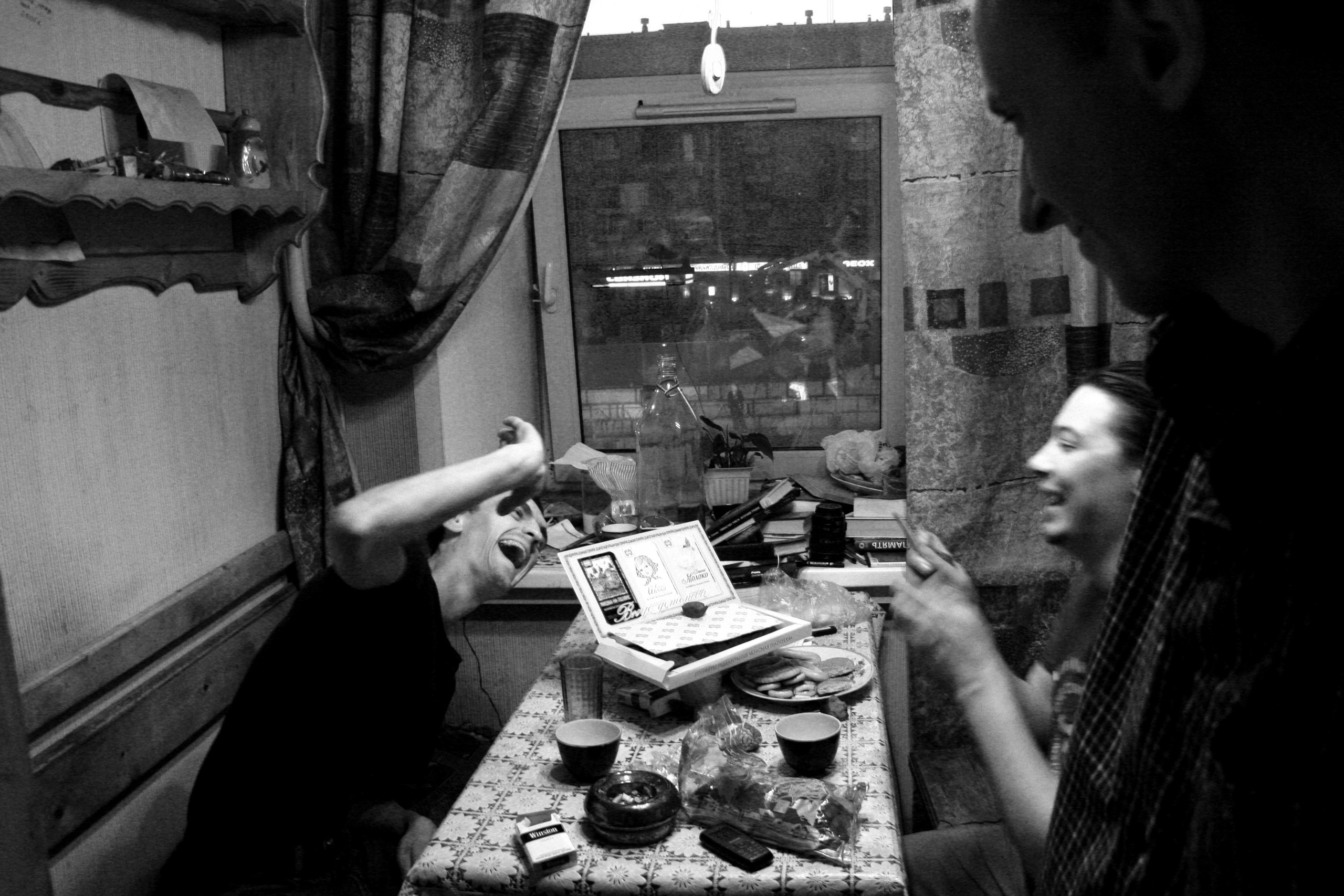 Ч\Б. Репортажный фотограф Антон Лаврененков