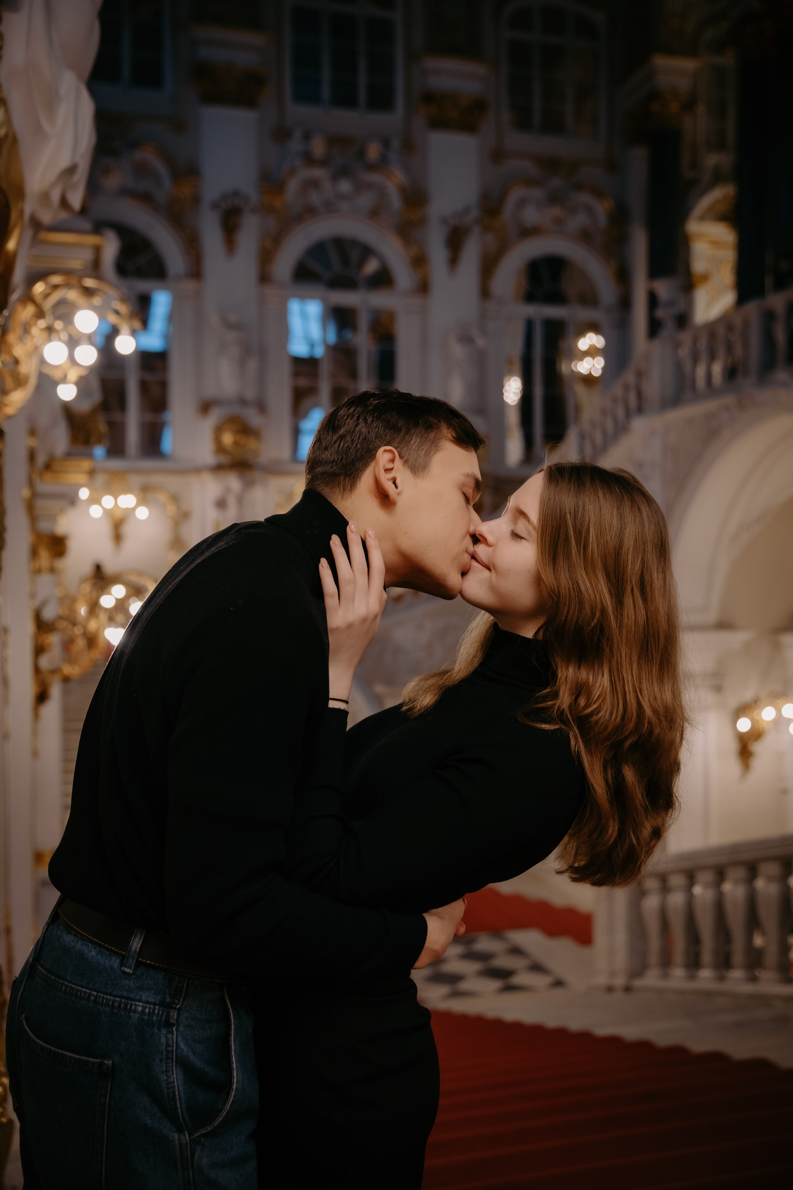 Прогулка по Новогоднему Петербургу, завершение прогулки в Эрмитаже. Фотограф в Санкт-Петербурге Разиля Идиятуллина