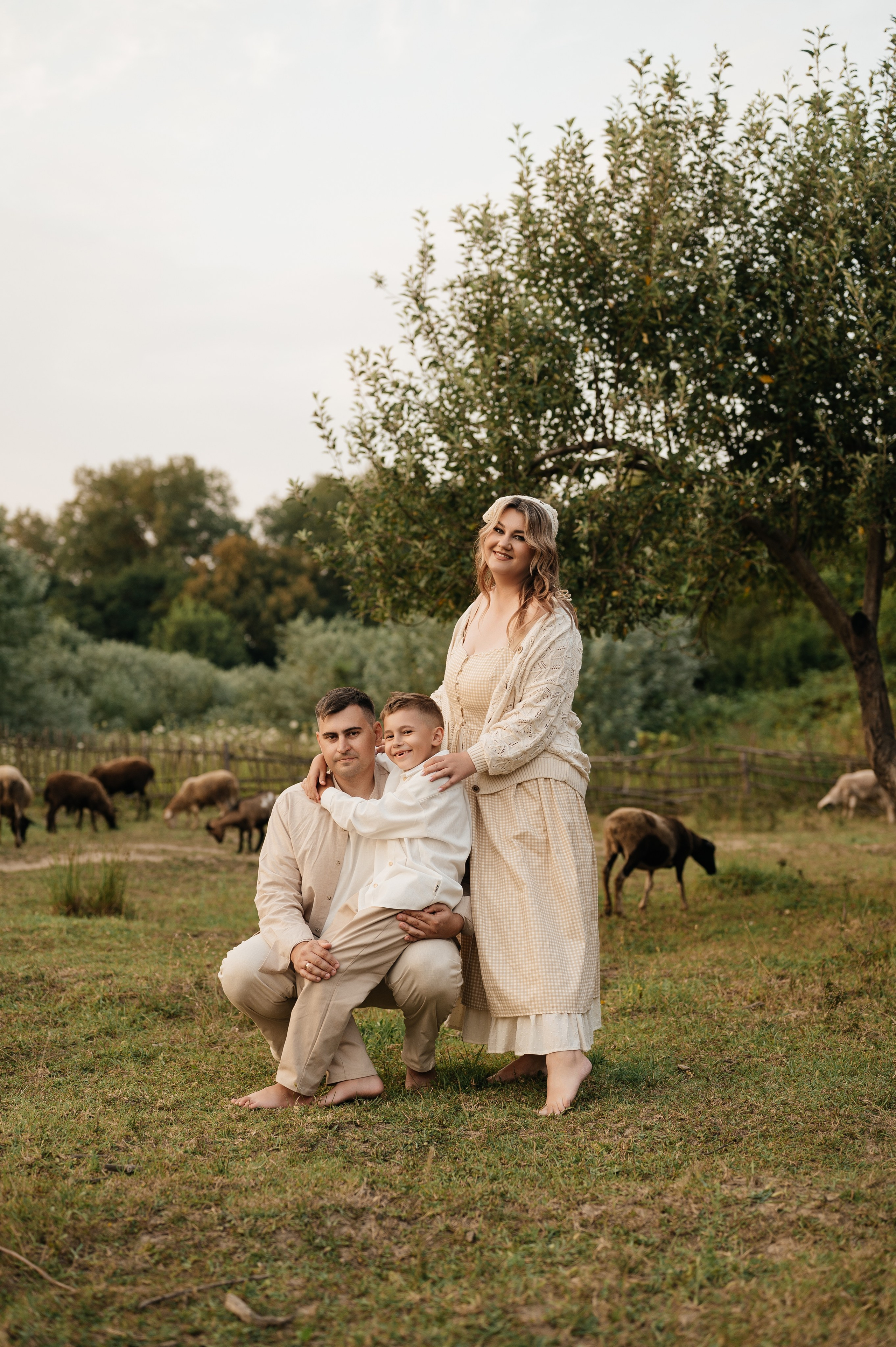 Семейная фотосессия на ферме. Свадебный и семейный фотограф в Краснодаре Алина Мельник