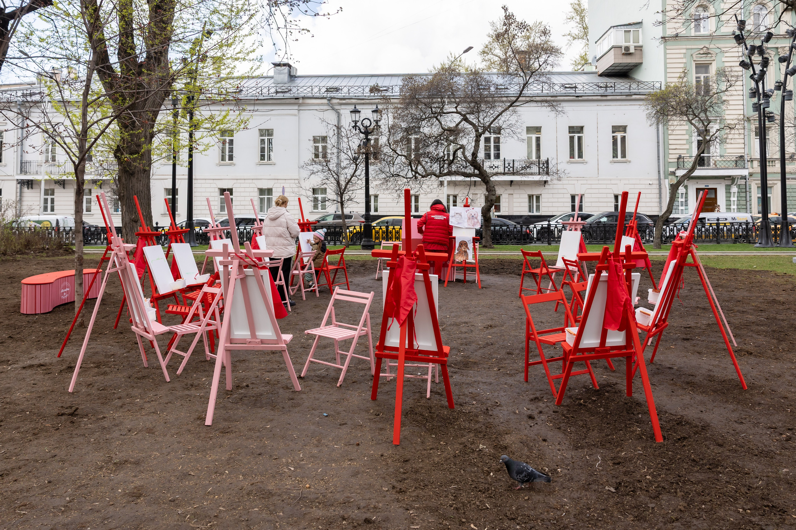 Проект «Моспитомец» на Тверском бульваре. Фотограф Владимир Охрименко