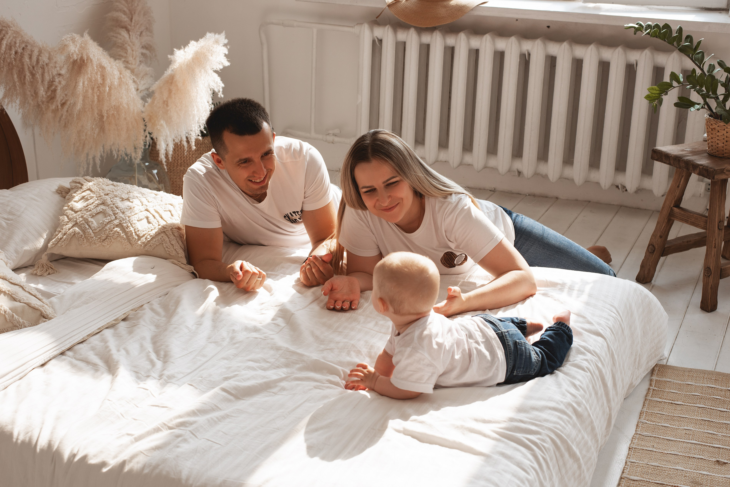 Семейная фотосессия Полина Игорь Богдан. Семейный фотограф в Южно-Сахалинске Анастасия Лимарева