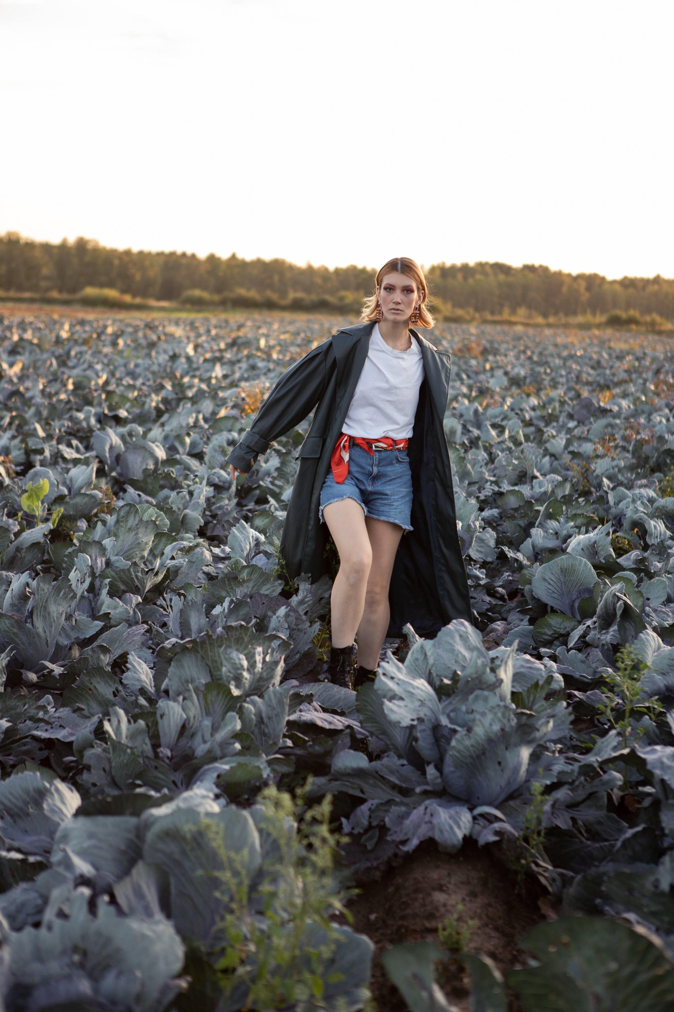 Фотосессия на поле. Фотограф в Санкт-Петербурге Степанская Юлия