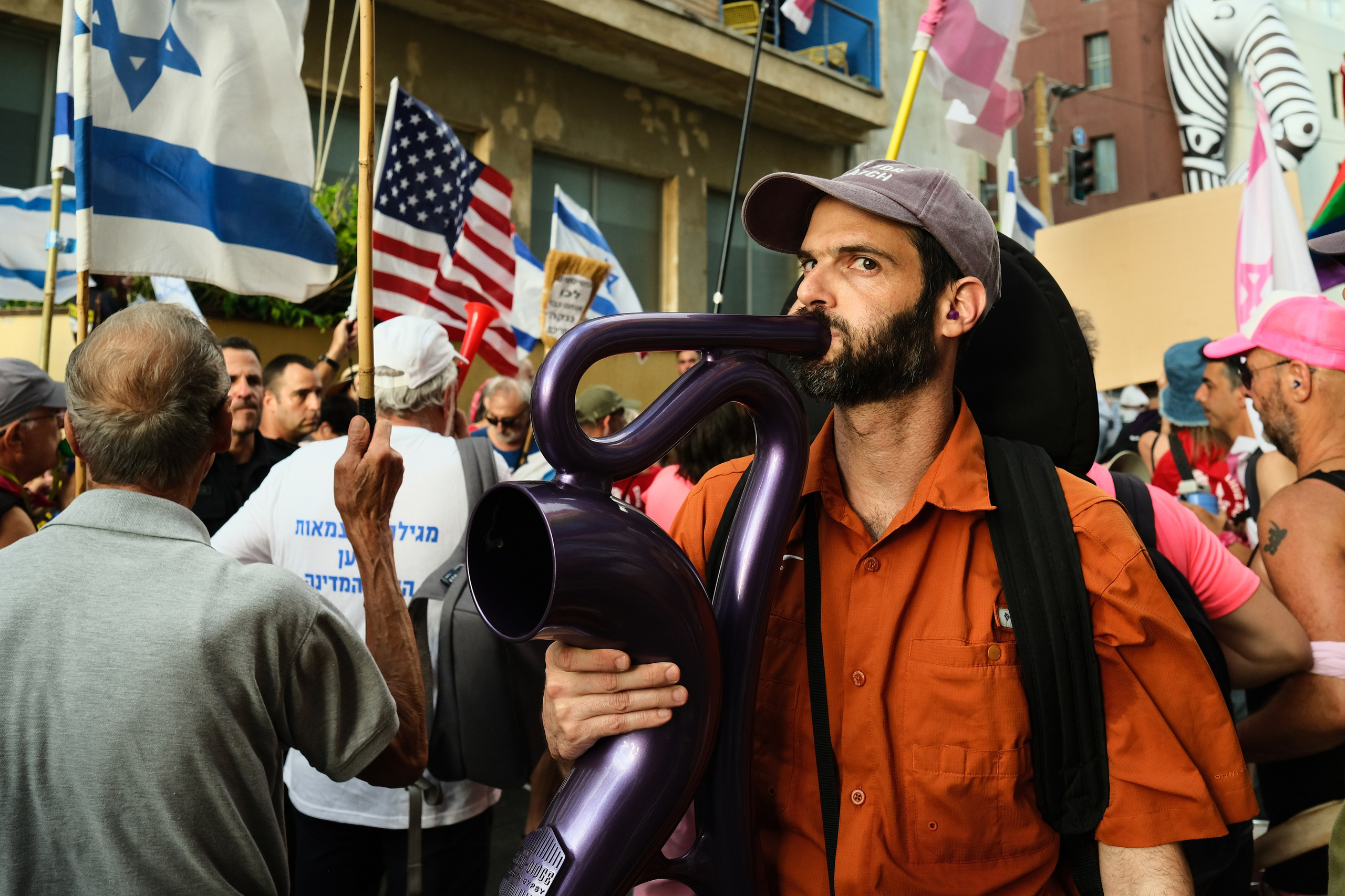 Репортаж с протеста в Тель-Авиве | Филипп Линзин. Репортажный и портретный фотограф в Санкт-Петербурге Филипп Линзин