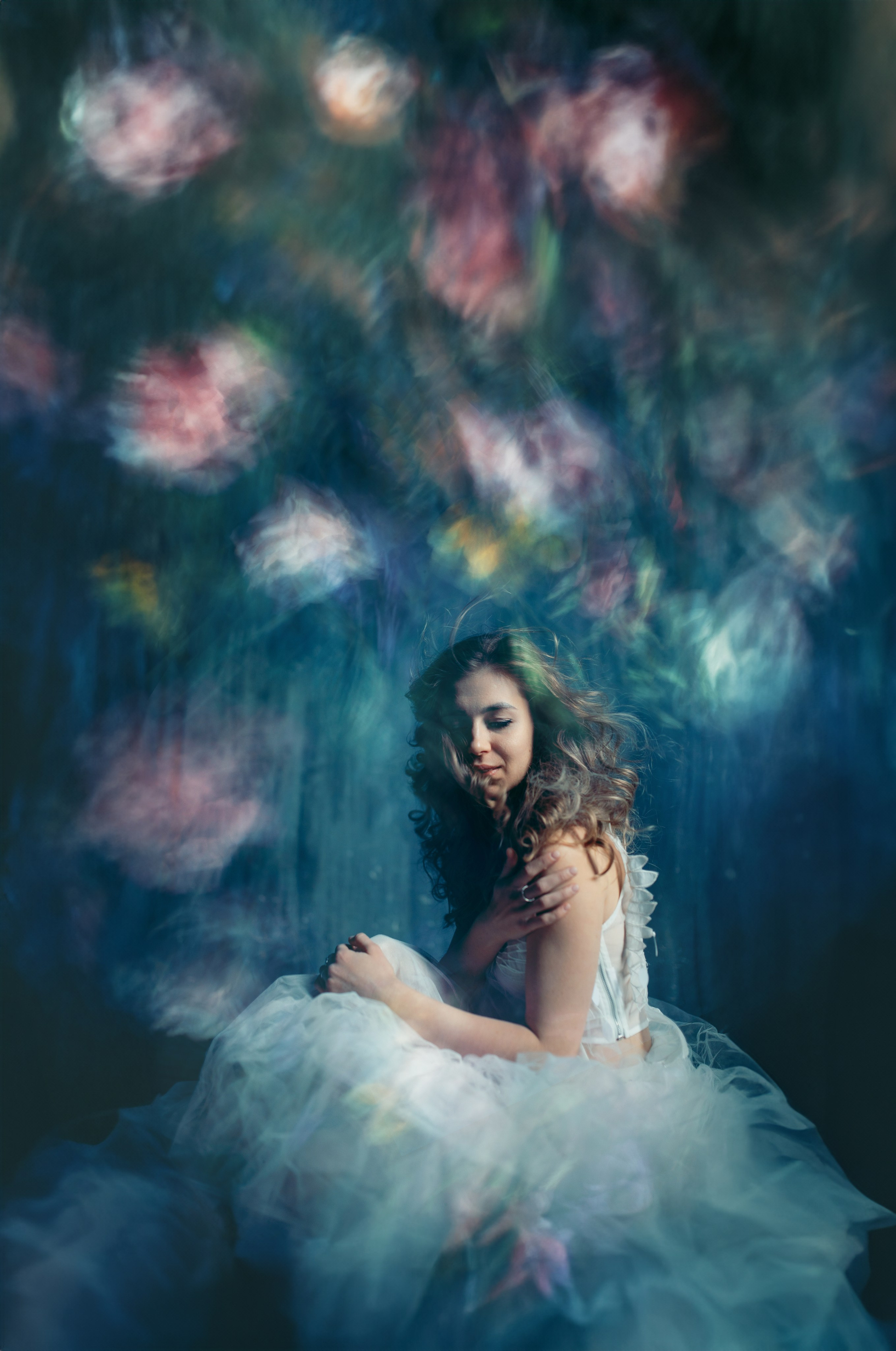 Женский портрет художественный. Детский и семейный фотограф Татьяна Рыбалко. Фотосессии у вас дома