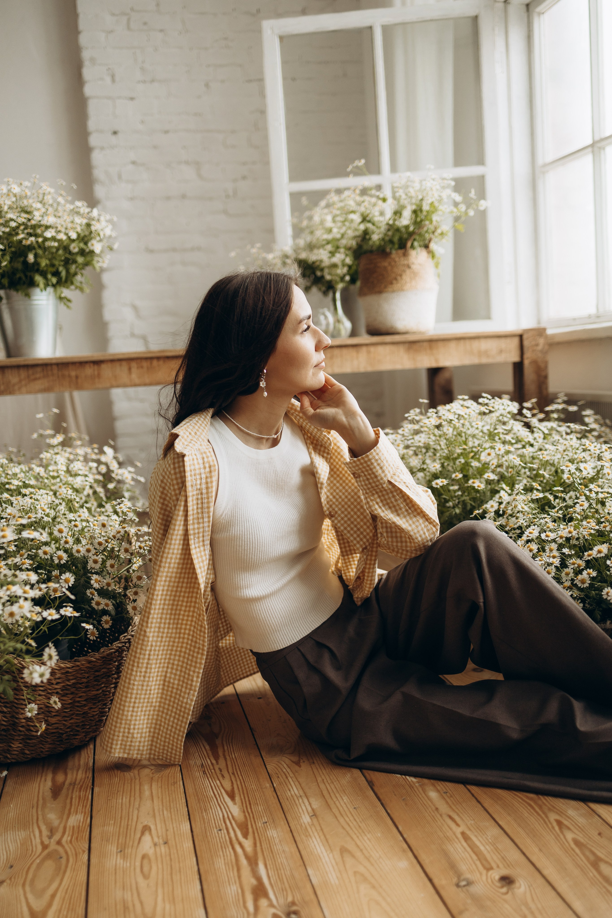 Вика ромашки. Самый теплый фотограф в Краснодаре Рябоконь Ксения