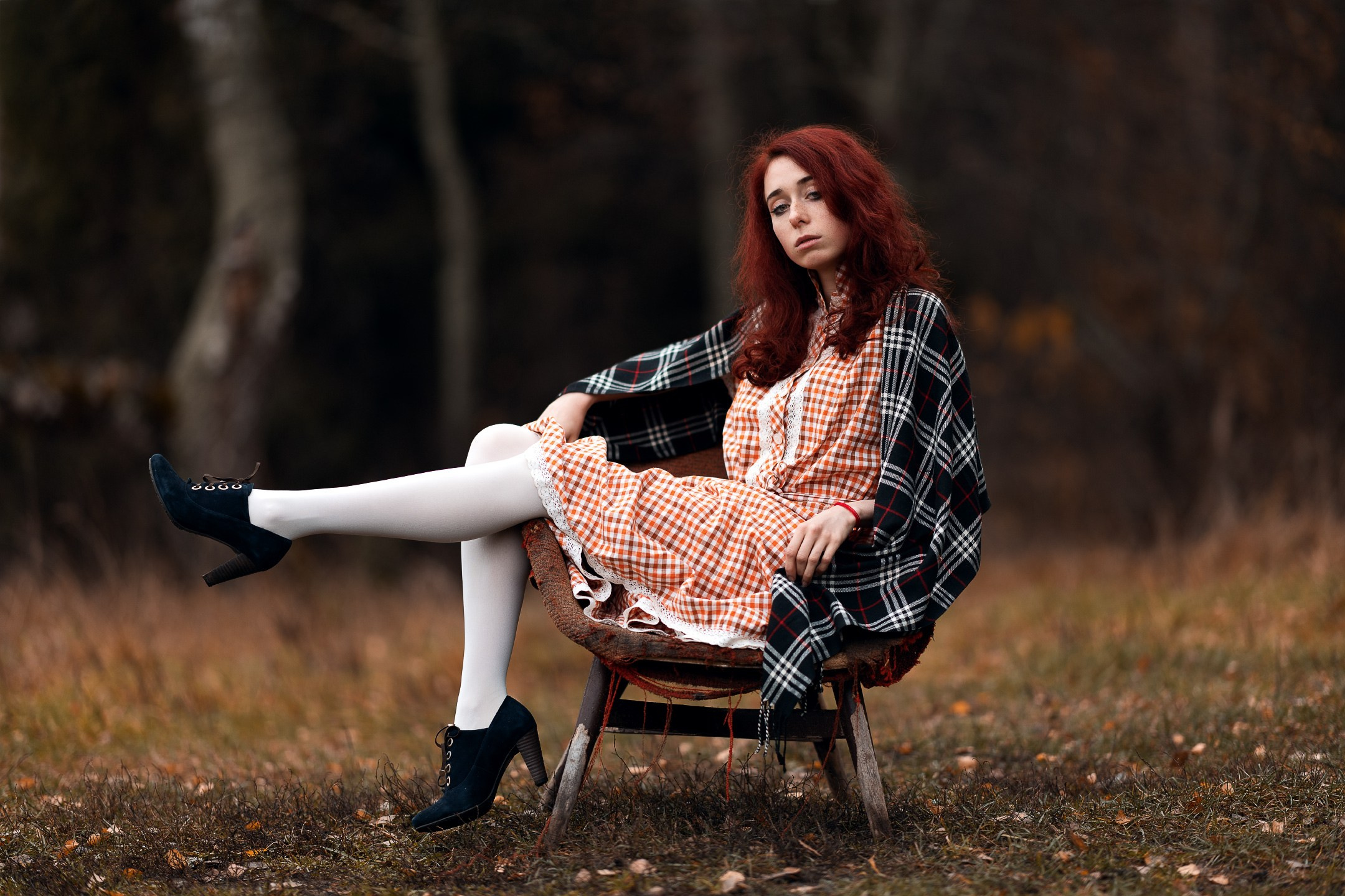 Портреты на пленэре. Фотограф Илья Неверов