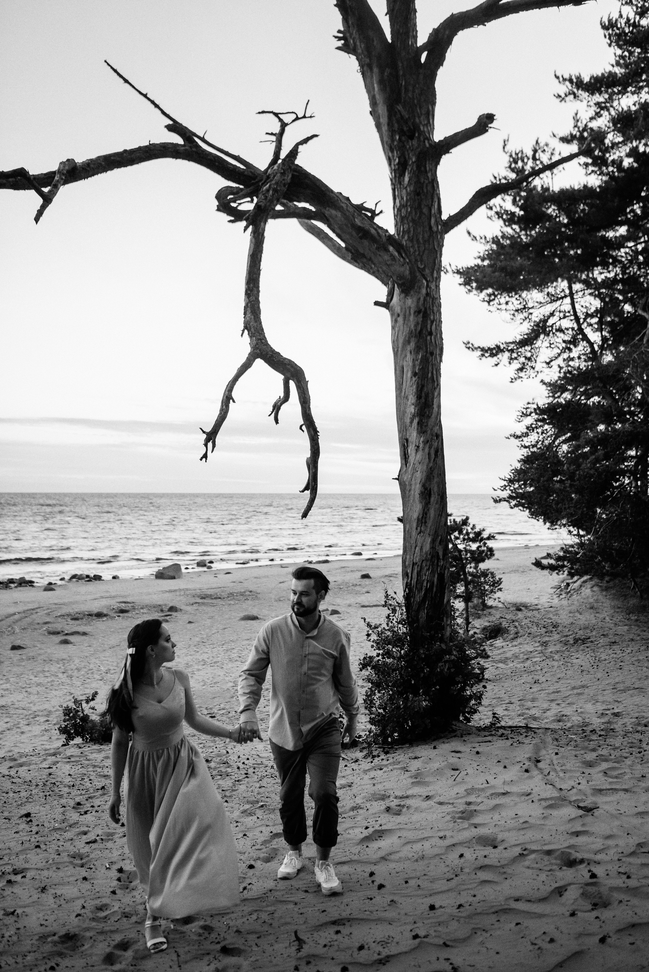 Настя и Вова Финский залив. Свадебный фотограф в Санкт-Петербурге София Шубик