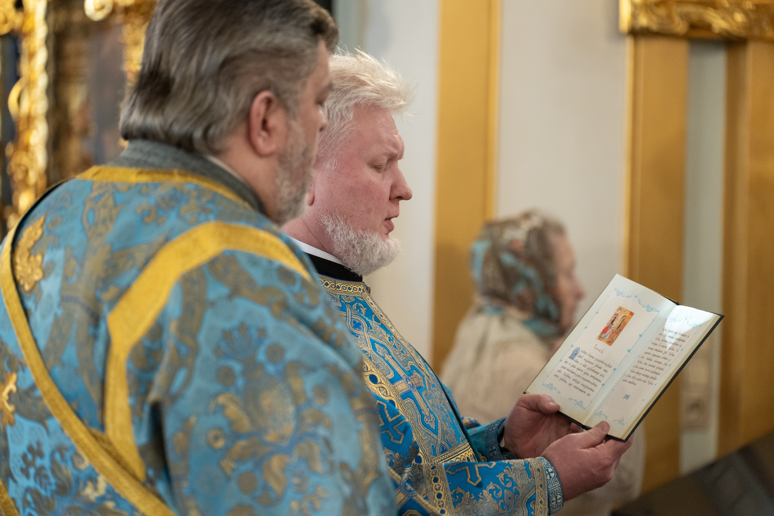 Утреня с акафистом Пресвятой Богородице. НИКОЛО-БОГОЯВЛЕНСКИЙ МОРСКОЙ СОБОР