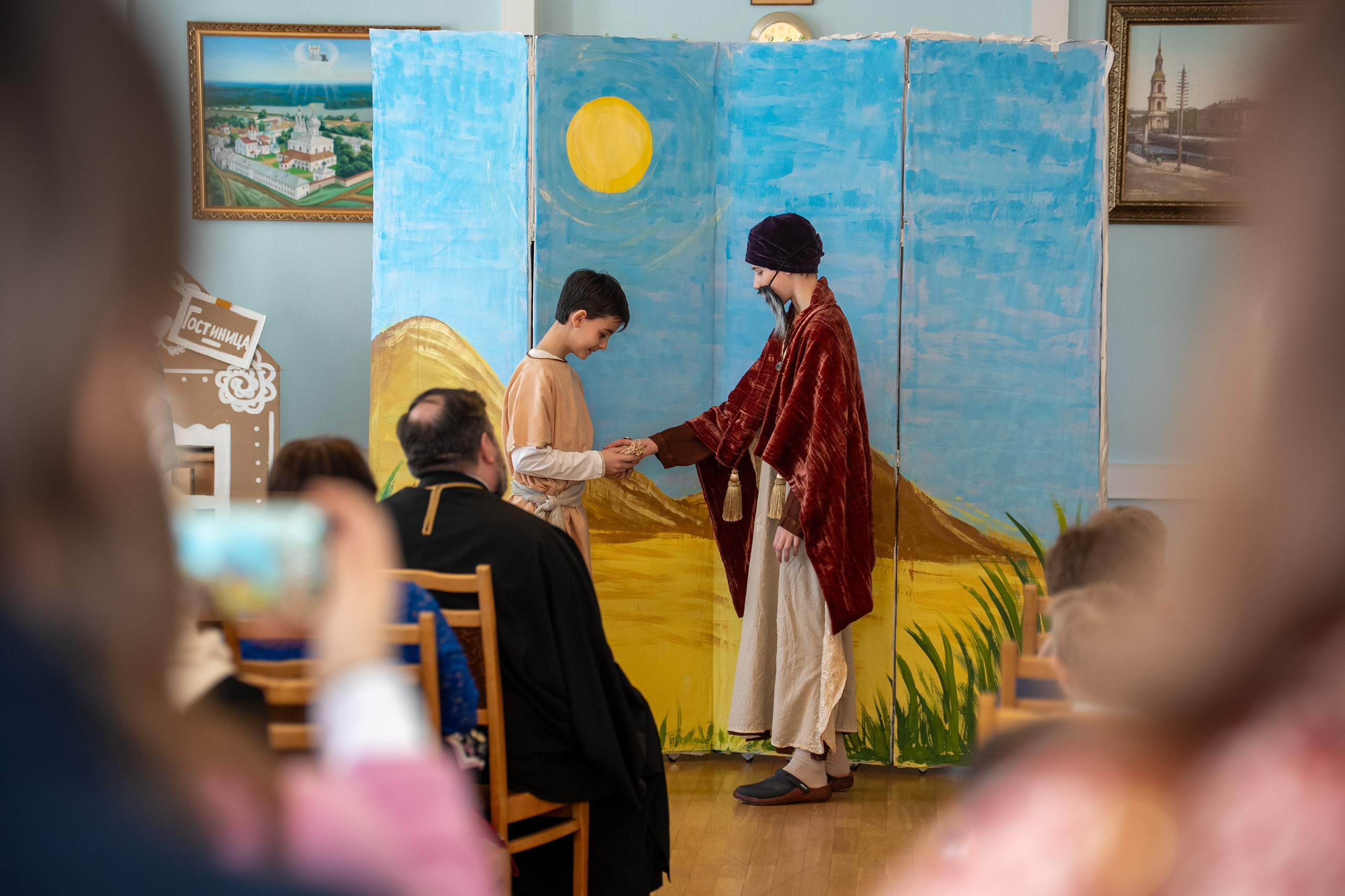 СВЕТЛАЯ ПАСХА В ВОСКРЕСНОЙ ШКОЛЕ. НИКОЛО-БОГОЯВЛЕНСКИЙ МОРСКОЙ СОБОР