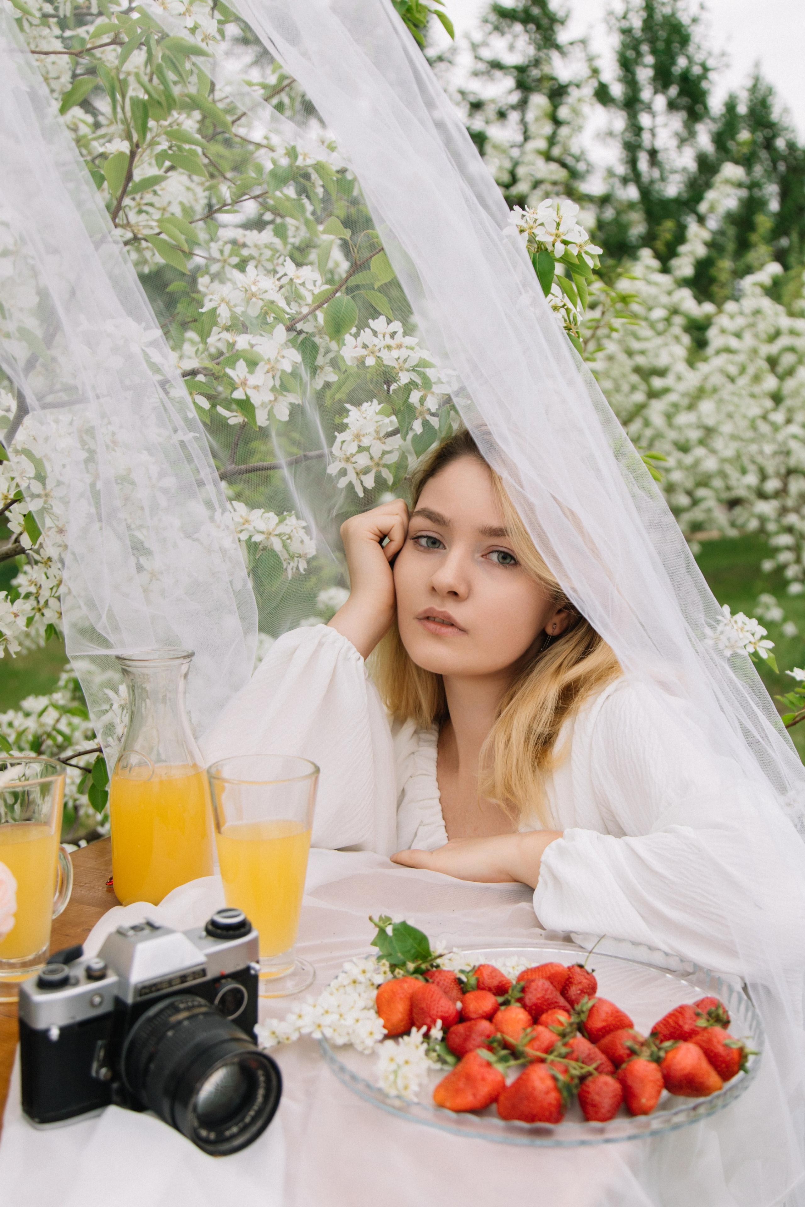 Юлия цветение. Фотограф Красноярск Алина Степанчишина