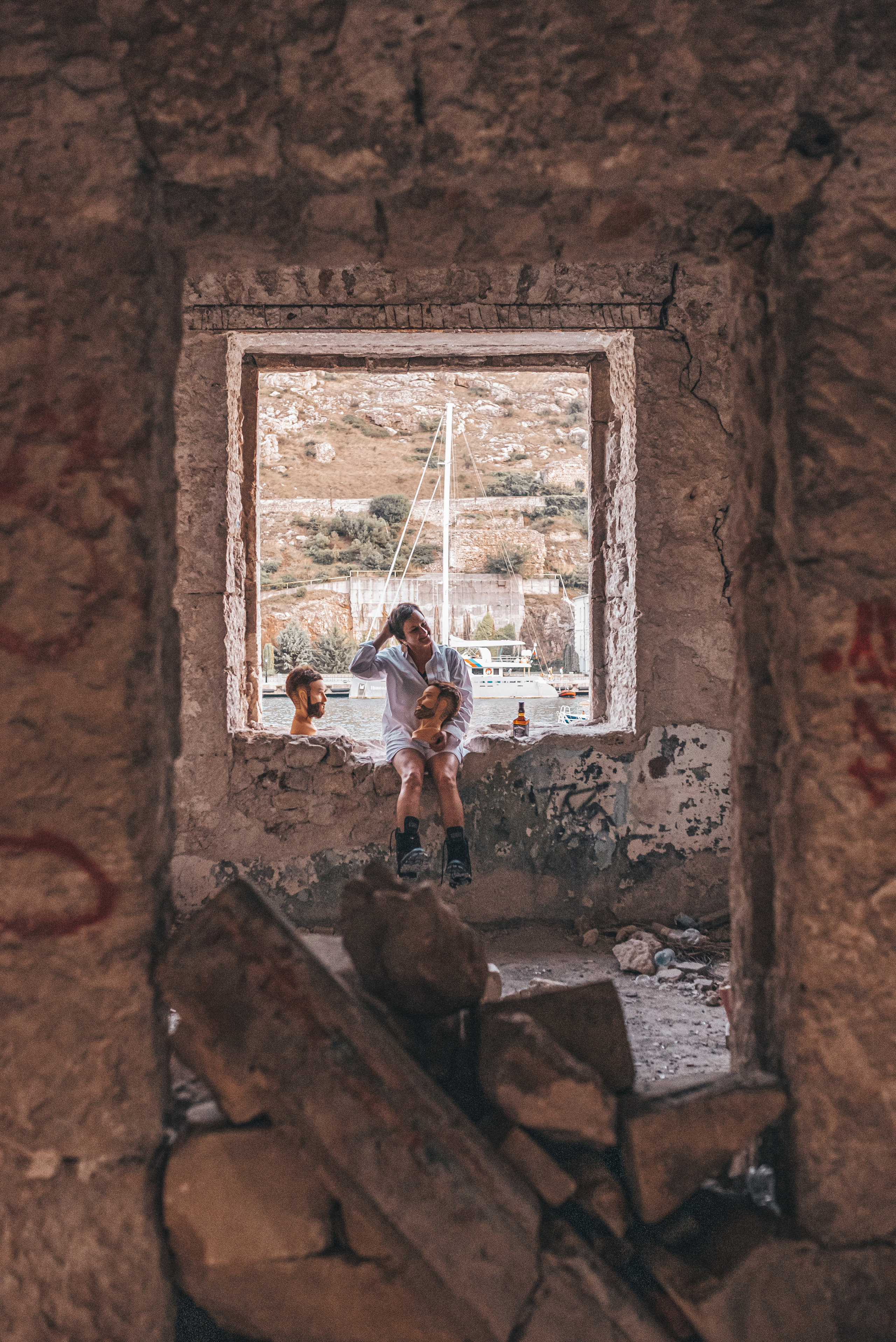 В заброшке. Творческий фотограф в Севастополе — Антонина Марченко