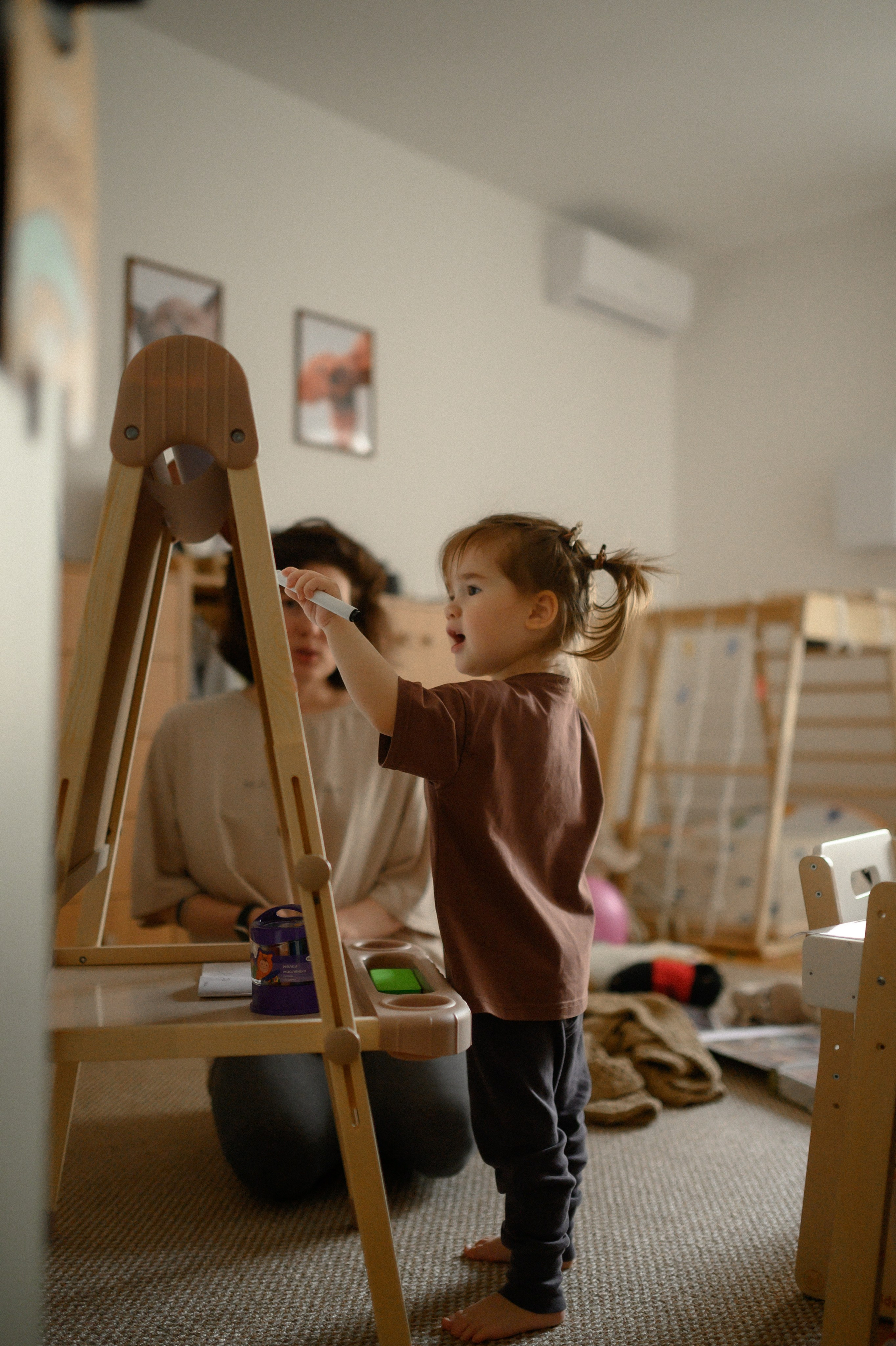 Руслан, Марта и Кира дома. Семейный и свадебный lifestyle-фотограф в Москве Мария Петрова