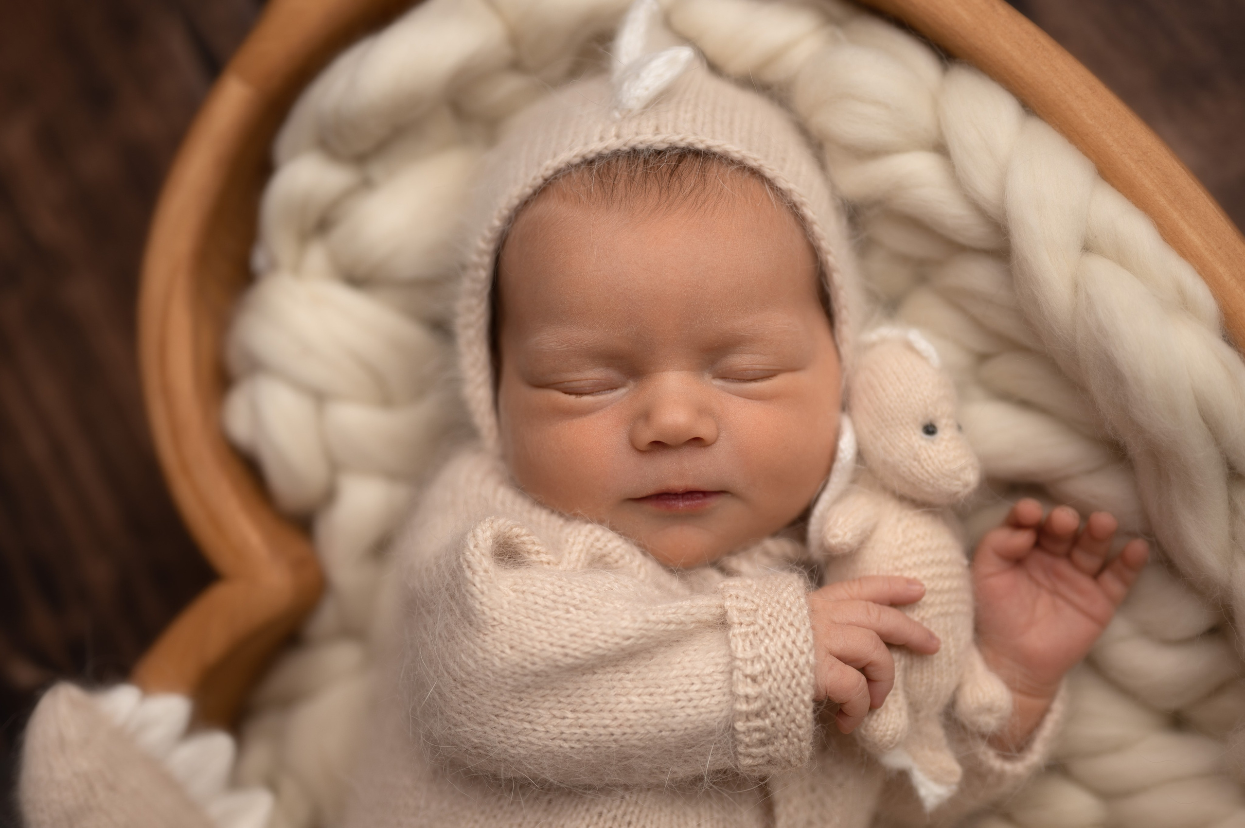 Классический ньюборн. Фотограф новорождённых Ольга Ушакова Москва