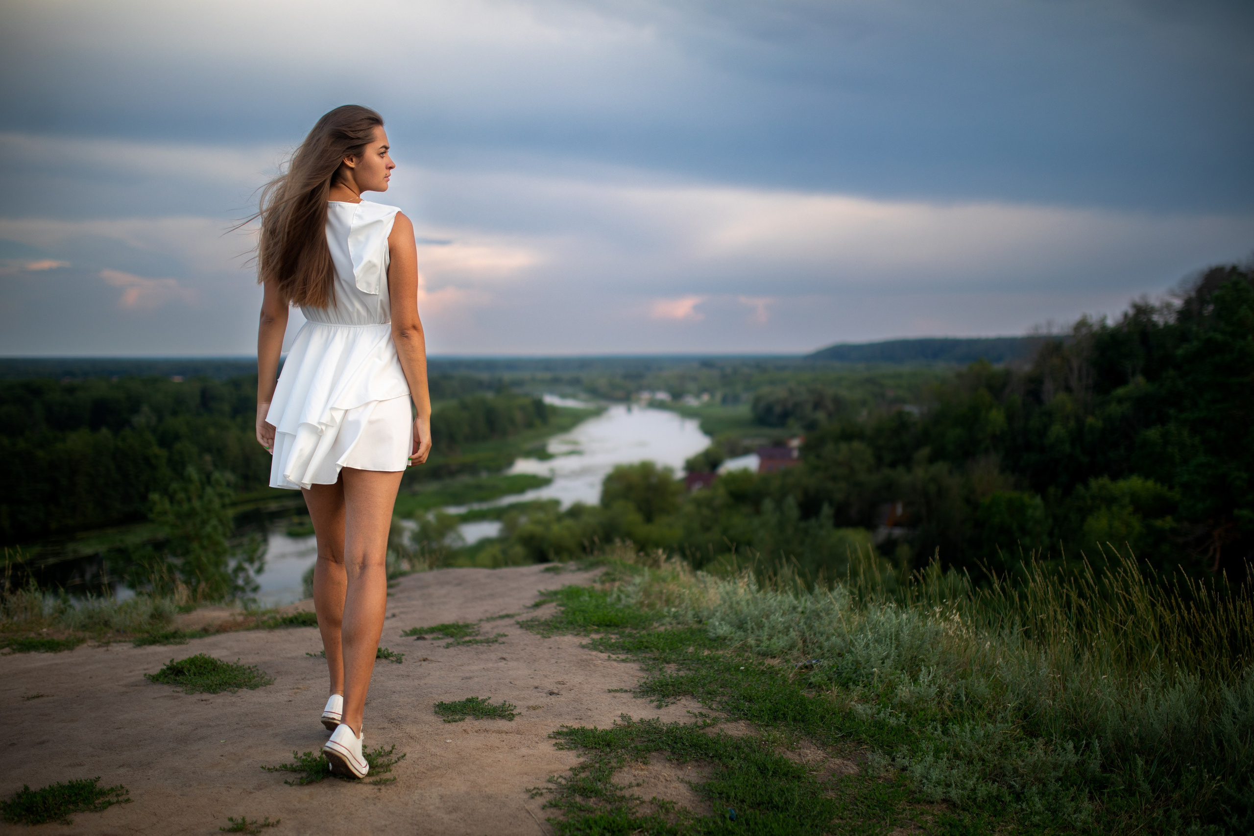 Фотосессия с Ольгой на природе в формате для «себя»