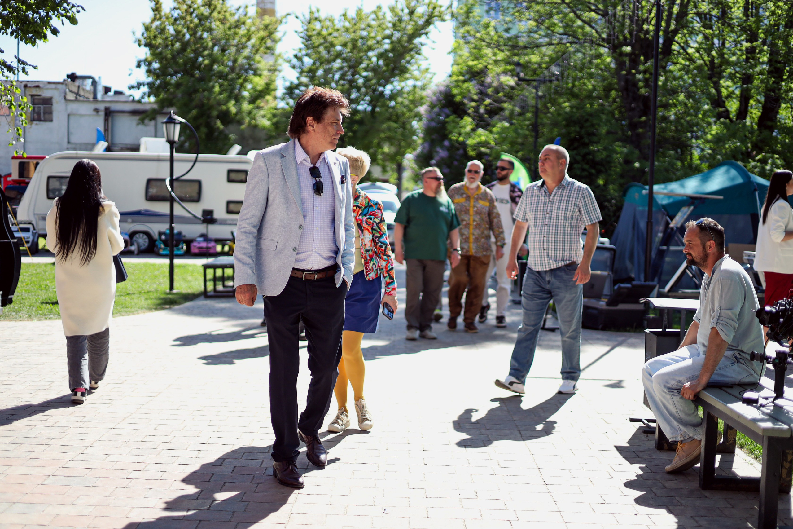 Кемпинг у Кремля. Фотограф Мария Лаенко