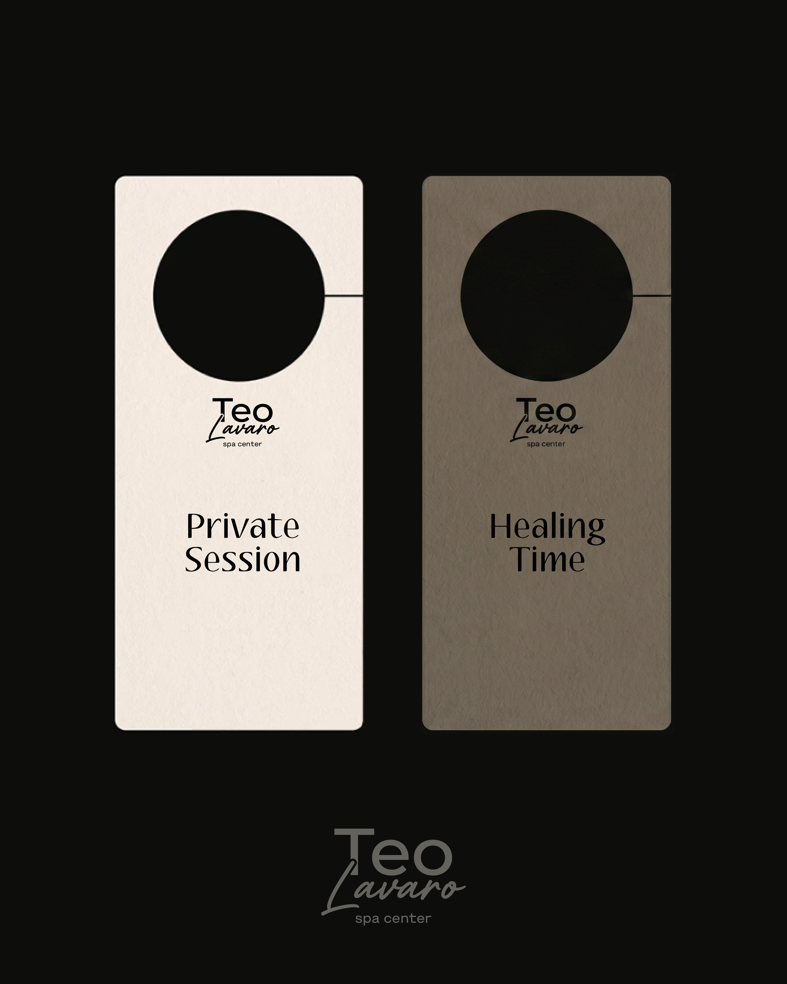 TeoLevaro — спа-салон. Лина Ивахник, графический и бренд — дизайнер