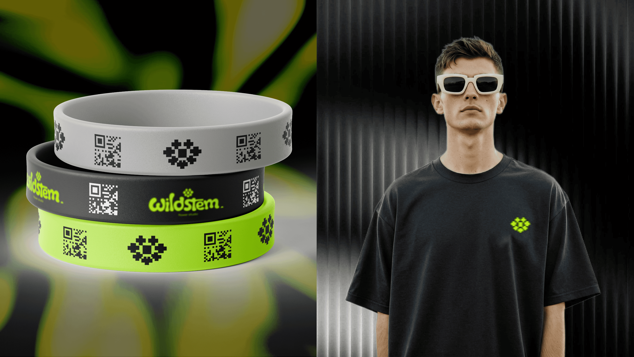 Wildstem — студия флористики. Лина Ивахник, графический и бренд — дизайнер