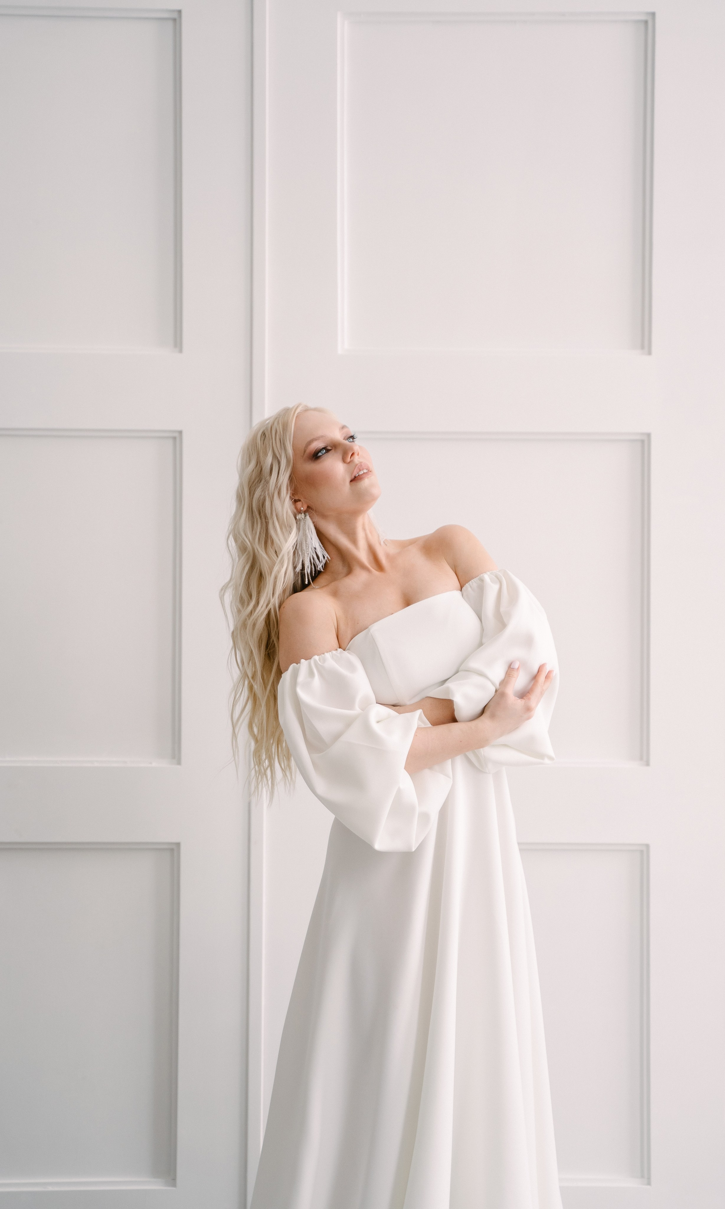 Свадебная фотосессия молодоженов в фотостудии. Свадебный и семейный фотограф из Воронежа|Москвы Бубнова Екатерина