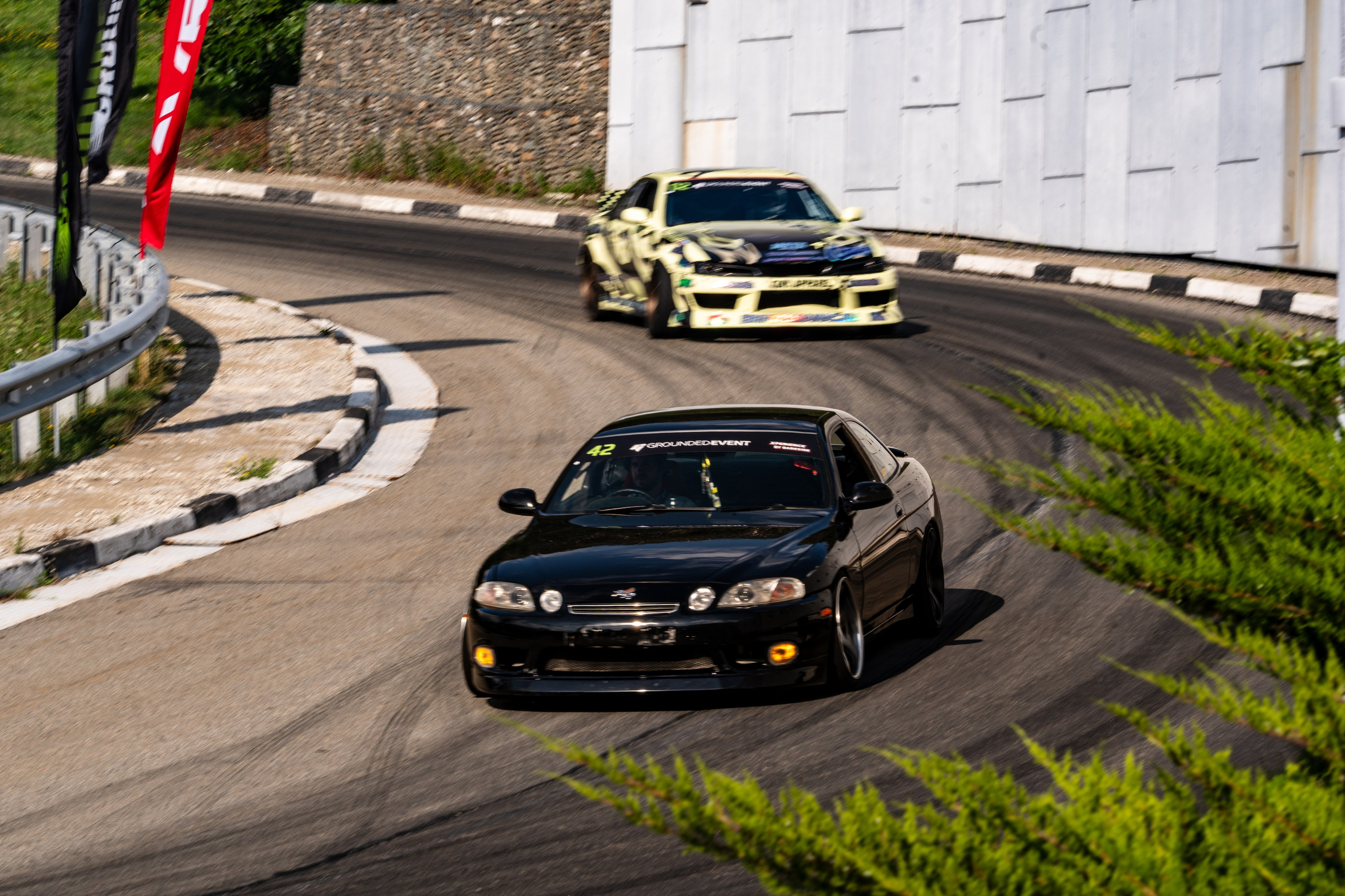 Автомобильные дрифт-гонки в рамках фестиваля Grounded 2024. Репортажный фотограф в Красной Поляне и Сочи Павлюченко Екатерина