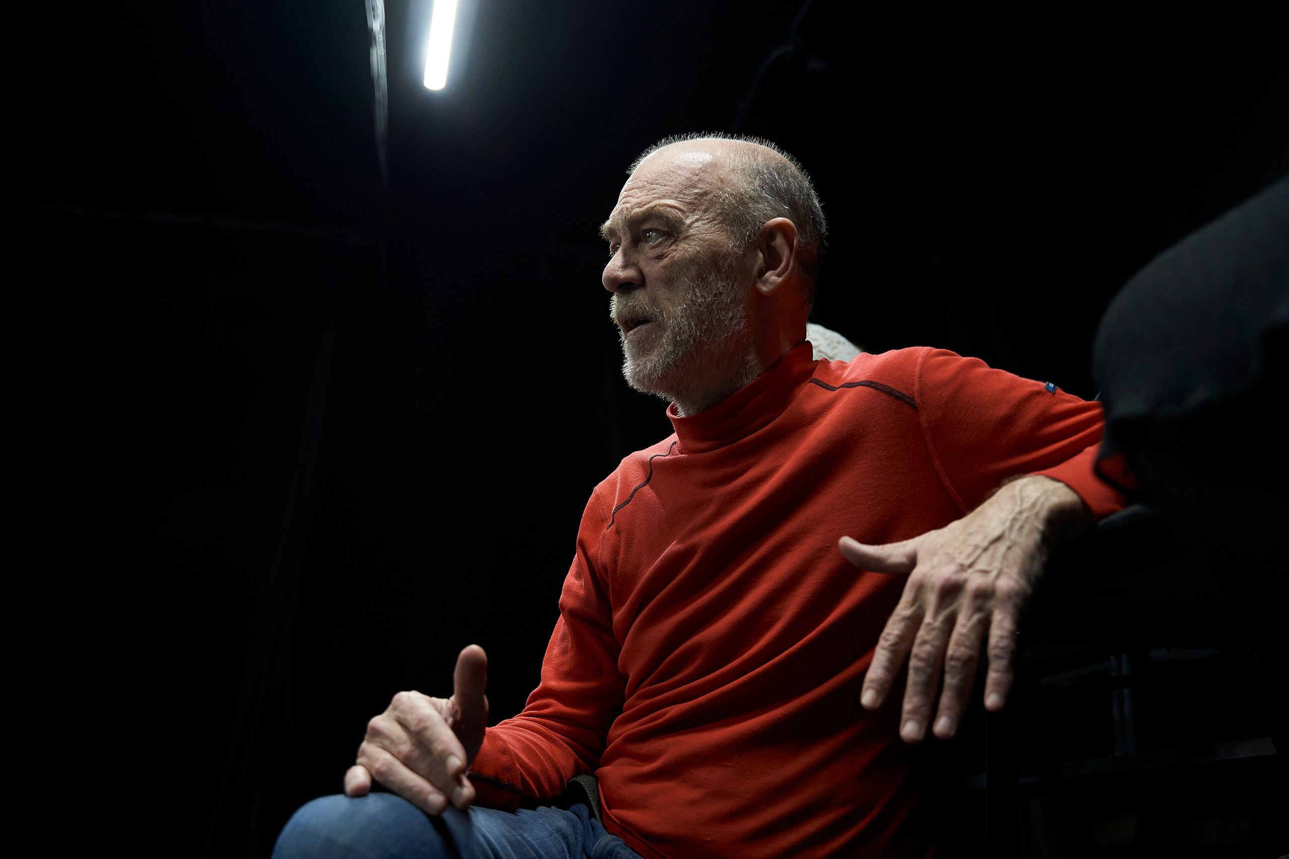 Портрет режиссера театра студии Классика Андрея Молоткова. Фоторепортаж репетиции спектакля Чайка.