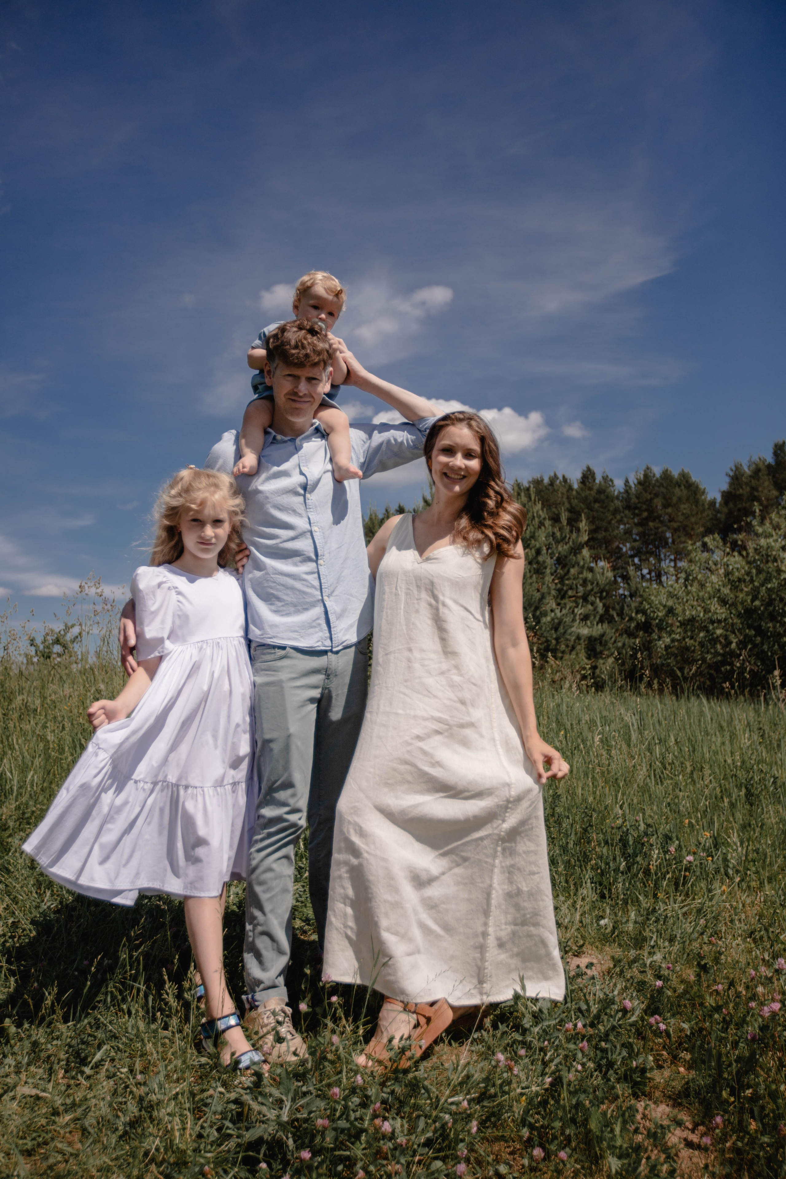 Семейная съёмка у воды