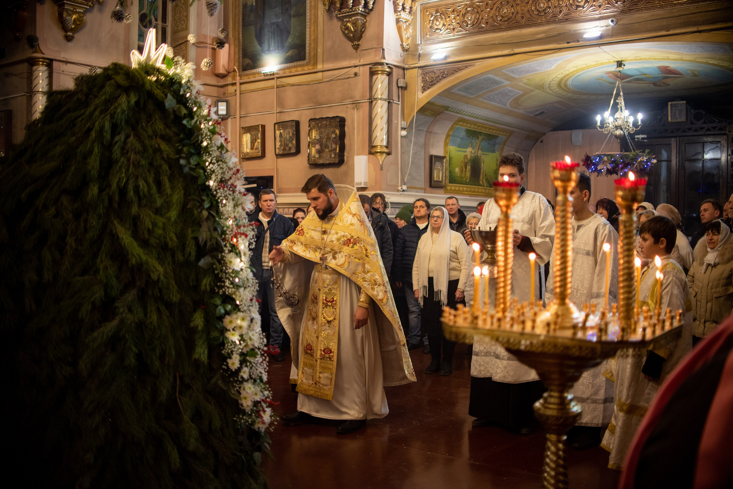 Литургия на Рождество 6.01.2023. Семейный и свадебный фотограф в Феодосии и Коктебеле